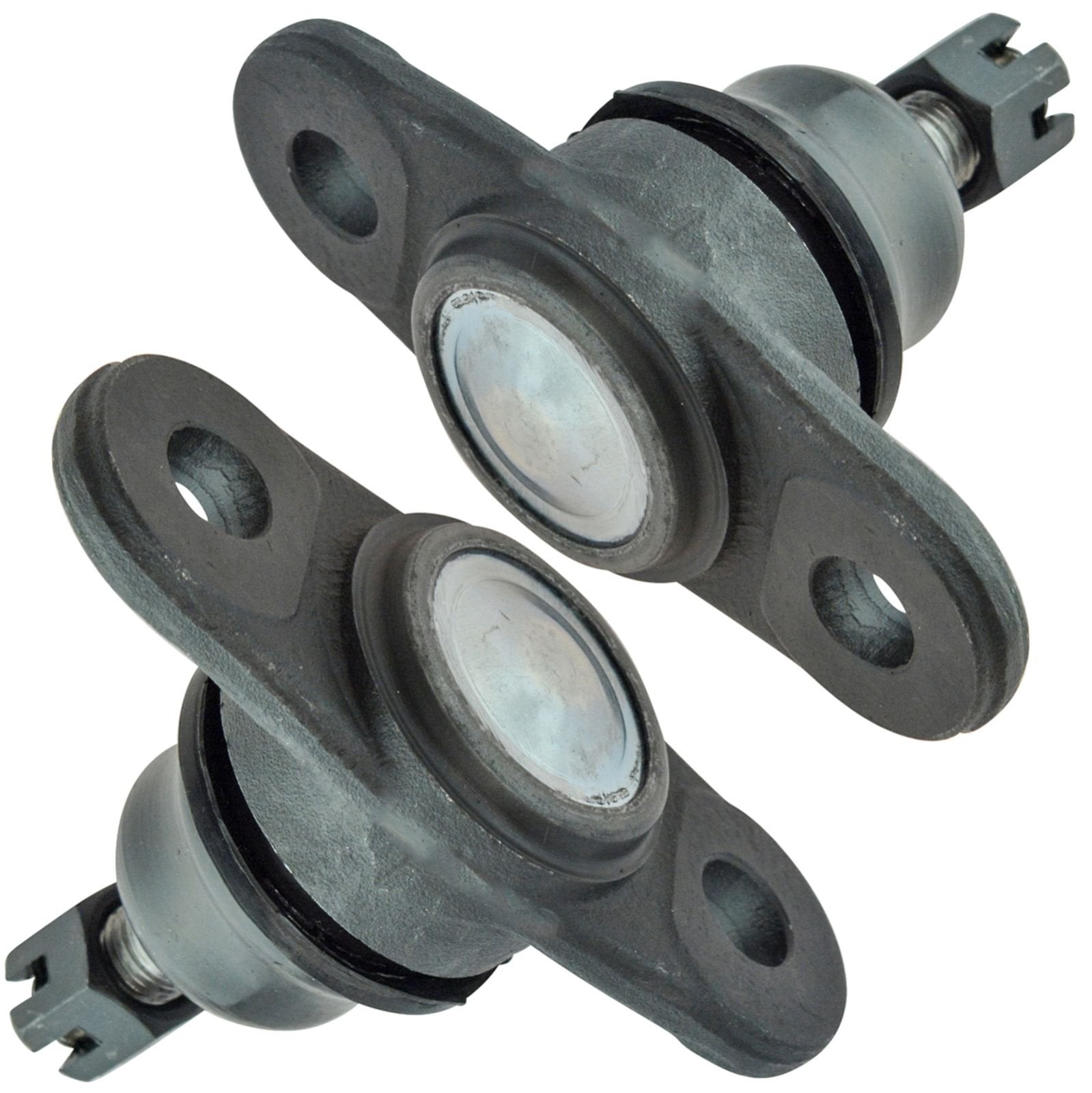 TRQ Front Control Arm with Ball Joint Set Compatible with 2006-2011 Hyundai Accent Kia Rio Rio5