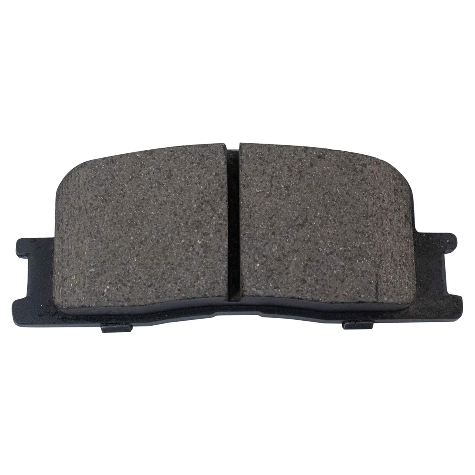 Trq Rear Brake Pad & Rotor Kit Brake Pads Brake Rotor Ceramic Premium G-Coated Compatible With 2002-2003 Lexus Es300 2004-2006 E