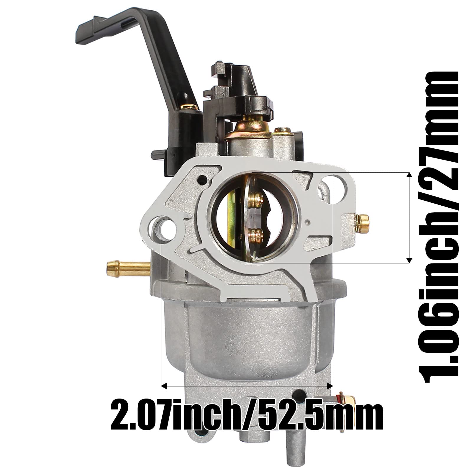 Liyyds Carburetor Kit Compatible With Gp5000 Gp5500 Gp6500 Gp6500E Gp7500E 8125W Jingke Huayi Kinzo Ruixing Xieli 5Kw 5.5Kw 6.5K