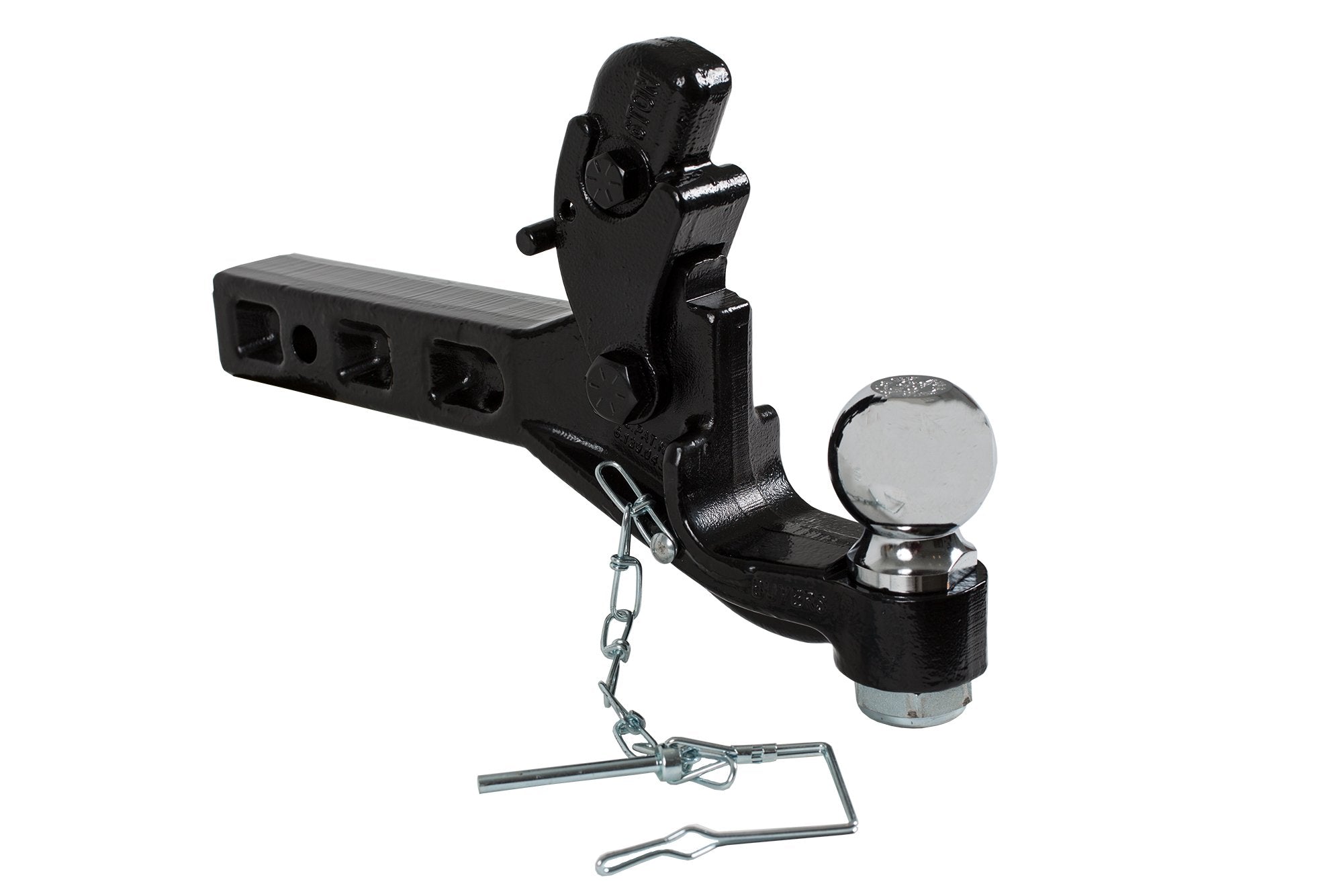 Buyers Products RM62516 6-Ton Receiver Mount Hitch, 2-5/16" Ball, Alloy Steel, Black