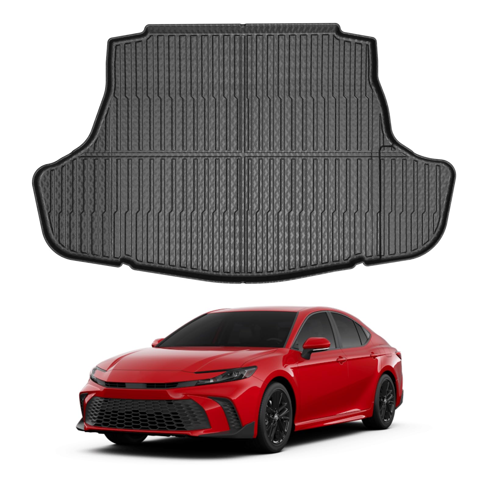 Mixsuper Cargo Liner For Lexus Nx/Nx Hybrid 2026 2025 2024 2023 2022 All Weather Cargo Mat Rear Trunk Liner Black