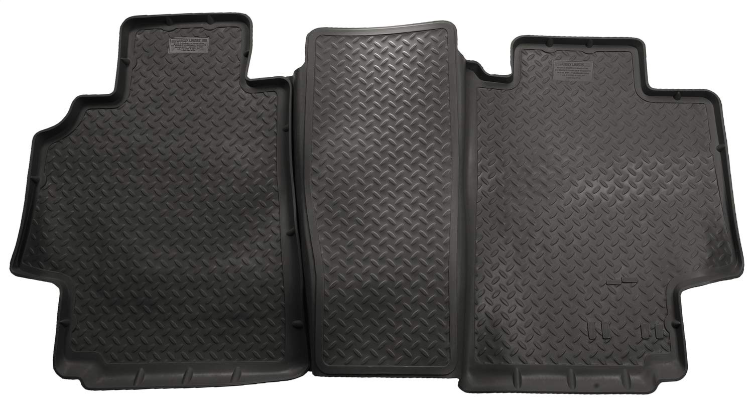 Husky Liners Classic Style Series | 1998 - 2001 Ram 1500 Quad, 1998 - 20022500/3500 Quad | 2Nd Seat Floor Liner, Black | 61711