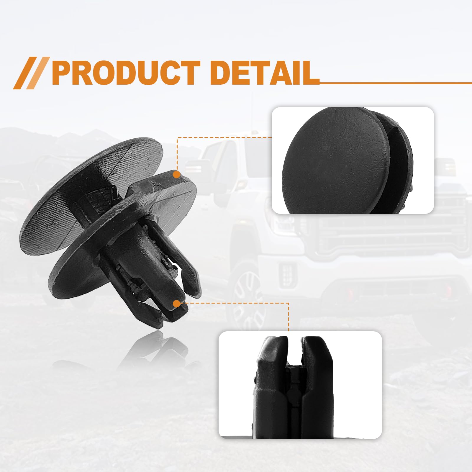 20PCS Front Fender Liner Retainer Clips Compatible with Honda Acura Accord Civic Clarity Crosstour CR-V Odyssey RLX TLX TSX ILX