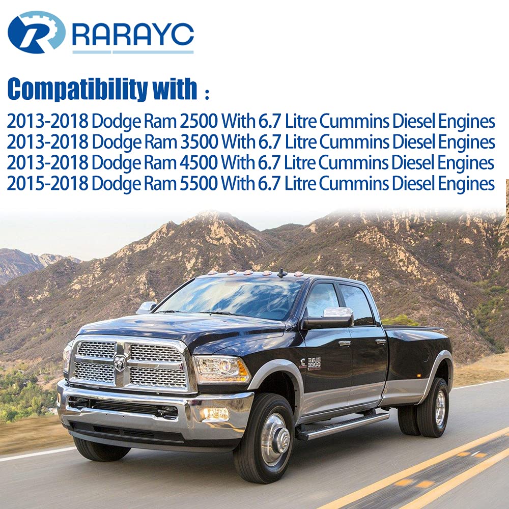 6.7L Cummins Fuel Filter Water Separator Set | Replacement For 2013-2018 Dodge Ram 2500 3500 4500 5500 6.7L | Replaces# 68197867
