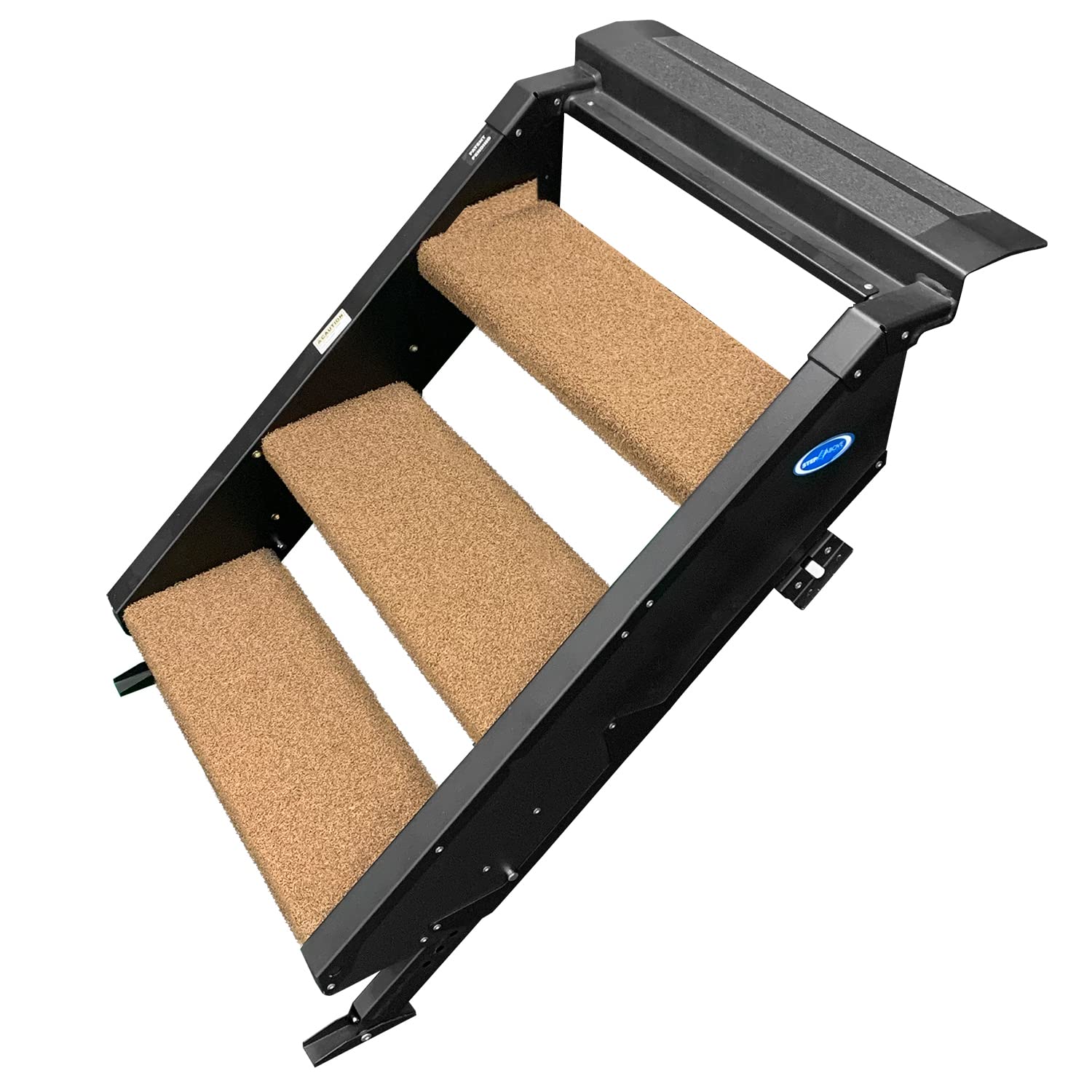 Prest-O-Fit 2-0513 Trailhead Step Rug 17.5 In. W (3 Pc Set) Fits Morryde Stepabove 3 Step - Buckskin Brown