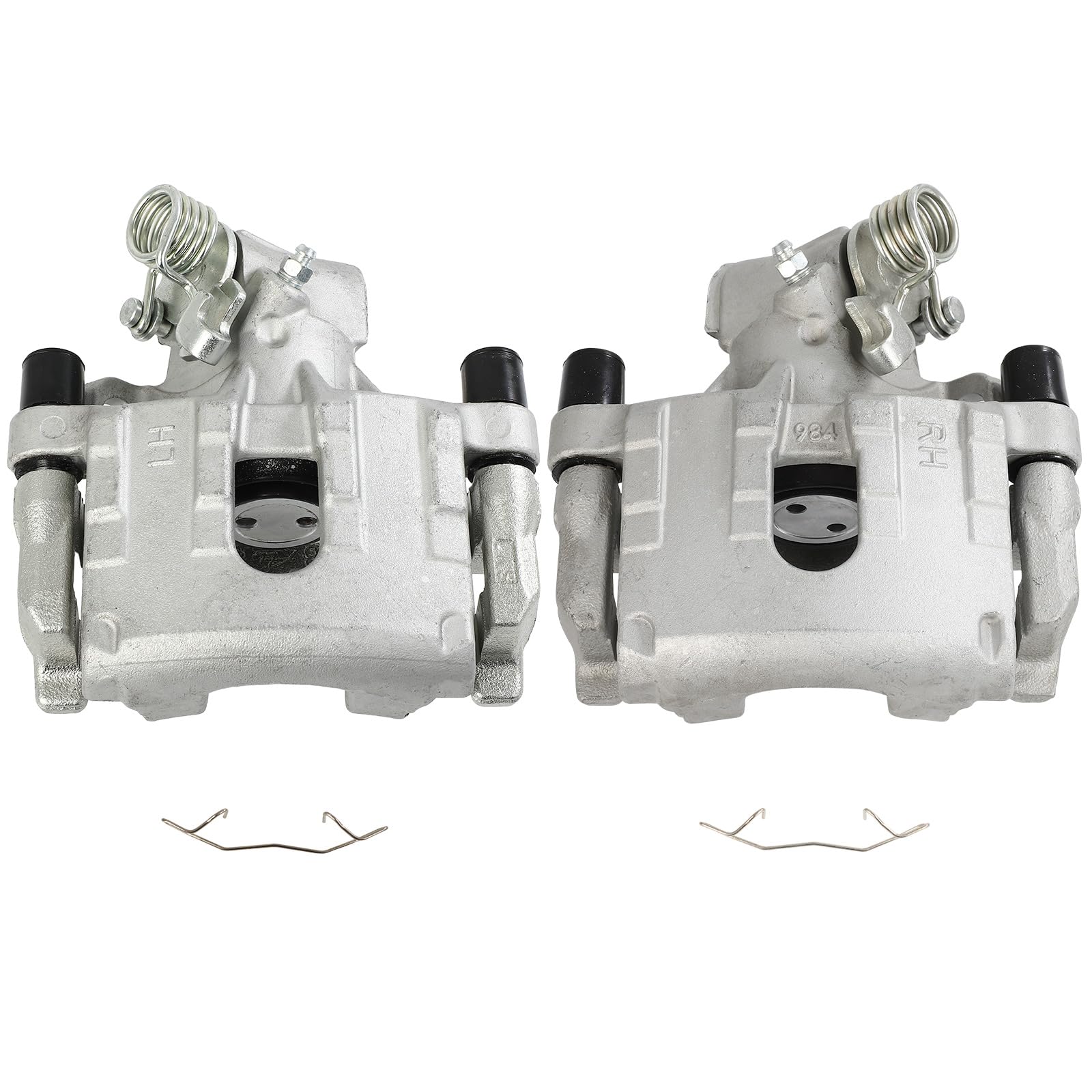 SCITOO 19B3108 19B3109 Rear Left & Right Disc Brake Calipers Assembly w/Bracket For Mazda For 5 2006-2010 2012-2015