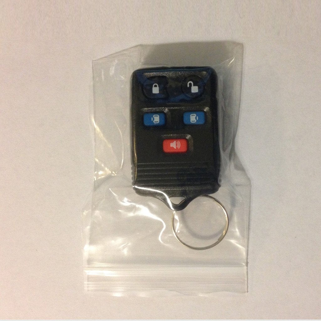 Ri-Key Security - New Replacement Alarm Remote Shell Pad Button For Ford Excursion 2000-2008 Keyless Key 4 Button Fob Case.