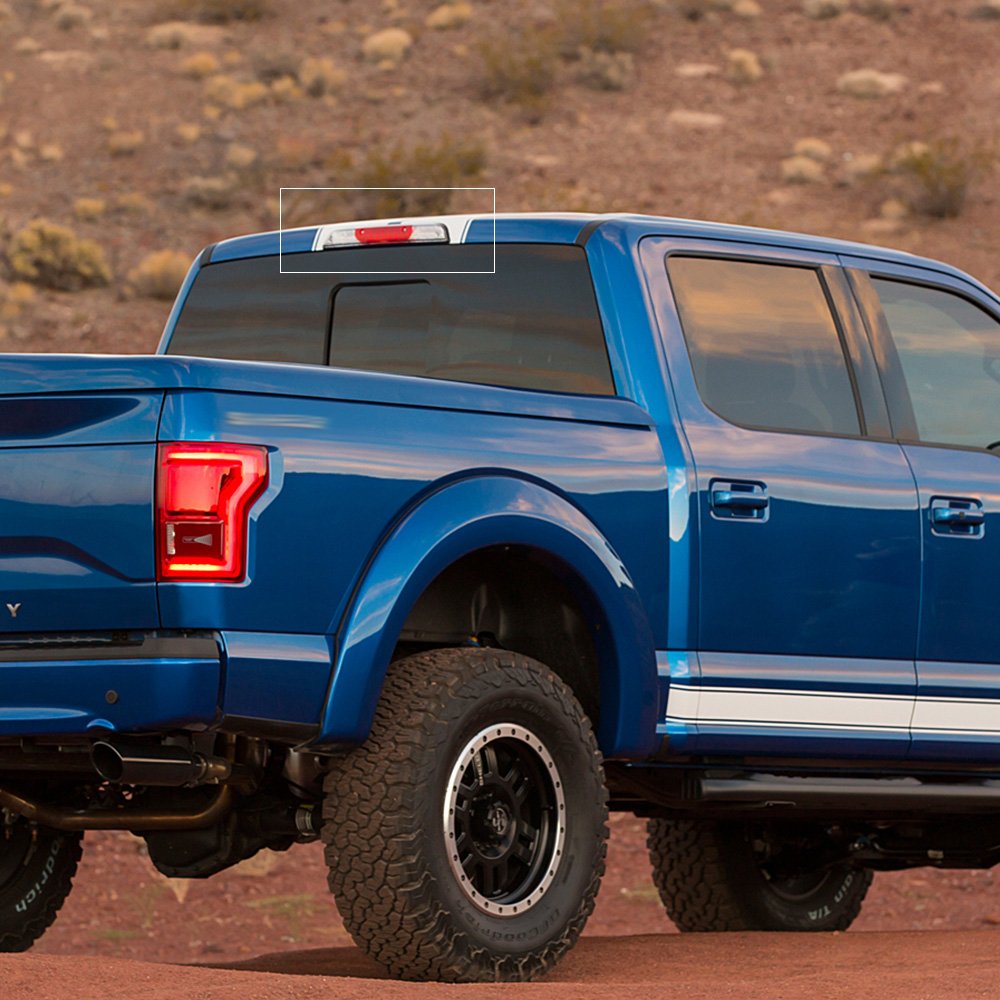 Cheda Third 3D Brake Lights, Compatible With 2004-2008 Ford F150/Explorer, Clear Lens Black Housing Led Bar Tail Cargo Lamp