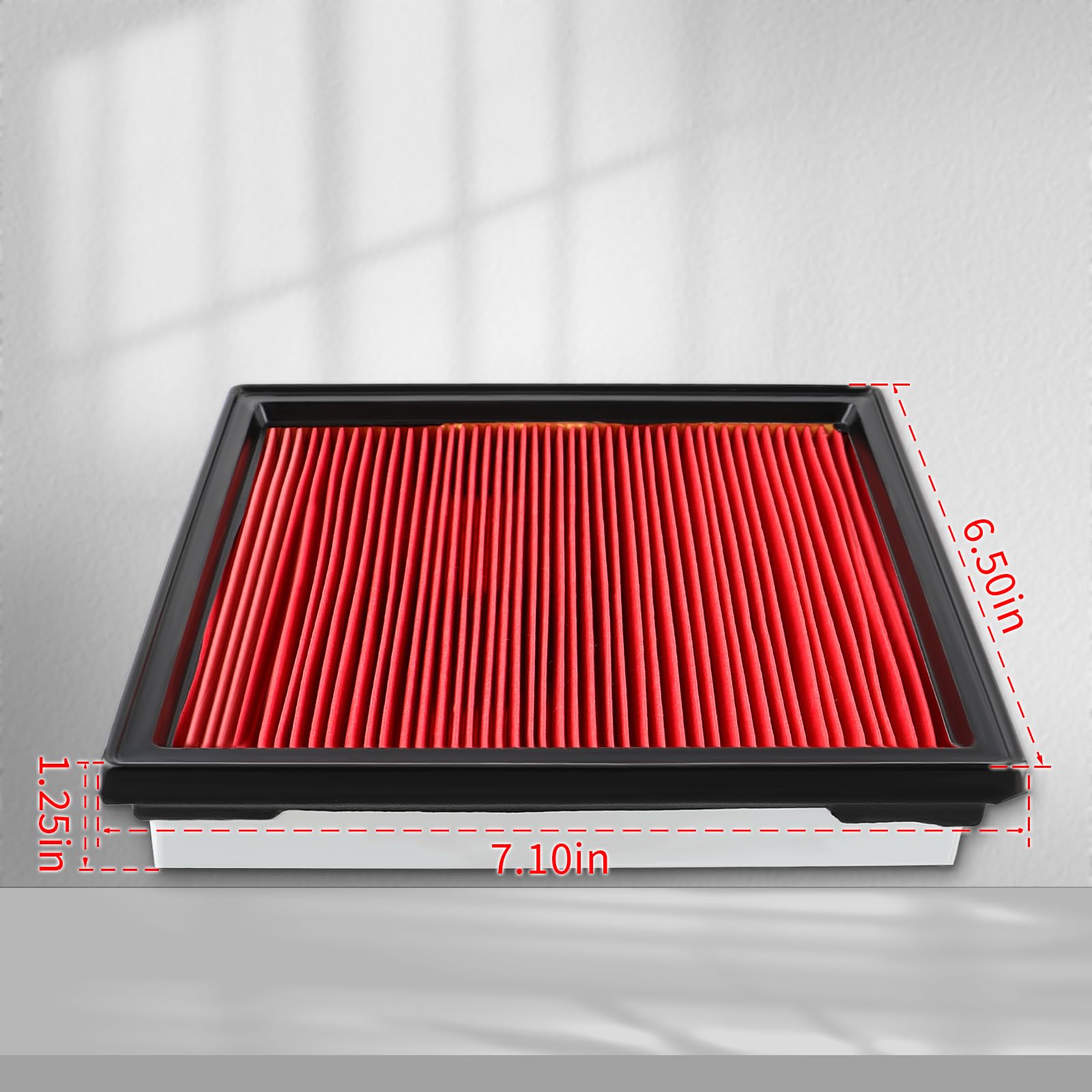 Autokay 2Pcs Engine Air Filter 16546Jk20A Fit For Nissan 370Z 350Z Infiniti Qx50 Q40 Q60 Ex35 Ex37 G37 G35 G25