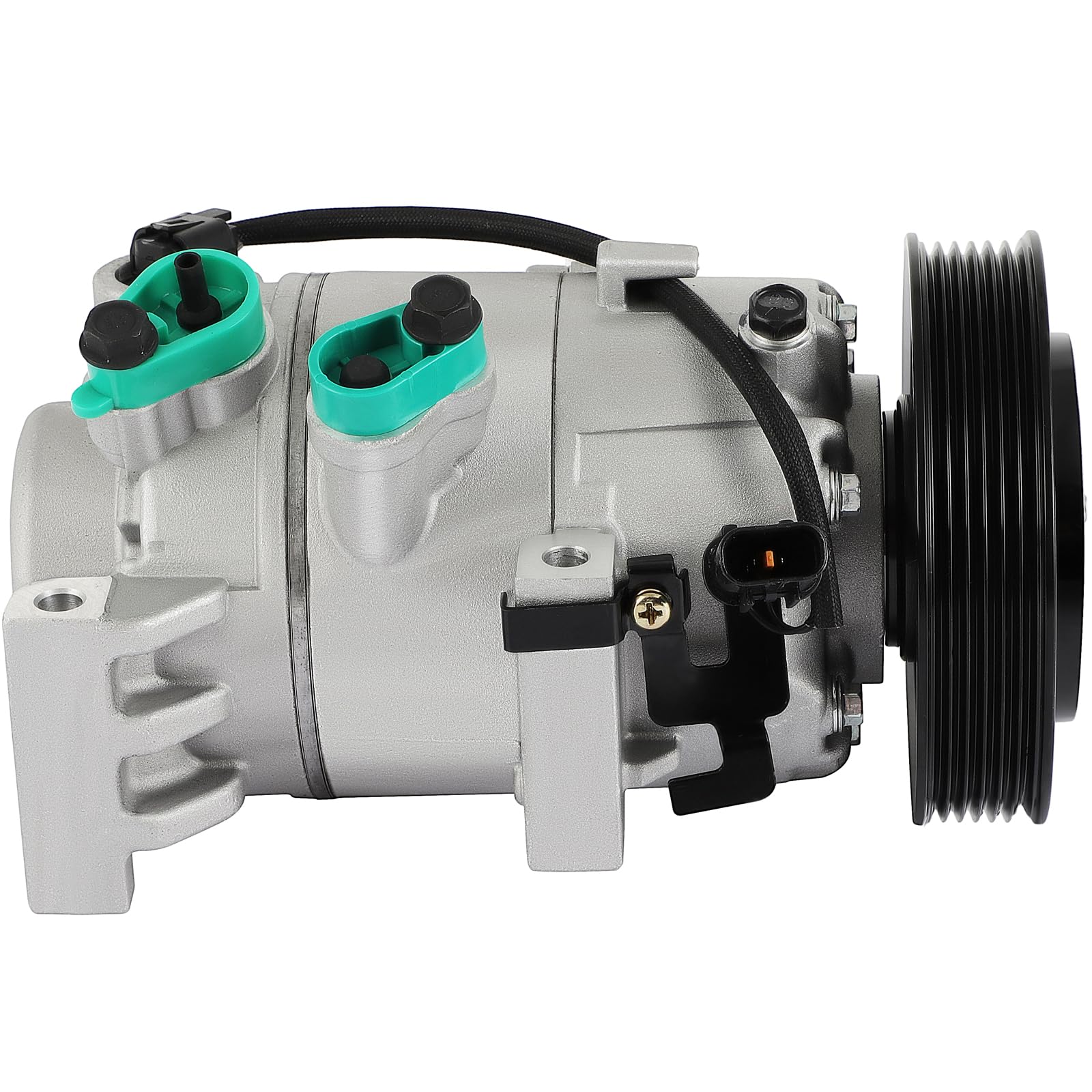 Eccpp A/C Compressor With Clutch 2017 Fit For Hyundai Elantra 1.6L 2014-2019 Fit For Kia Soul 1.6L Ac Compressor