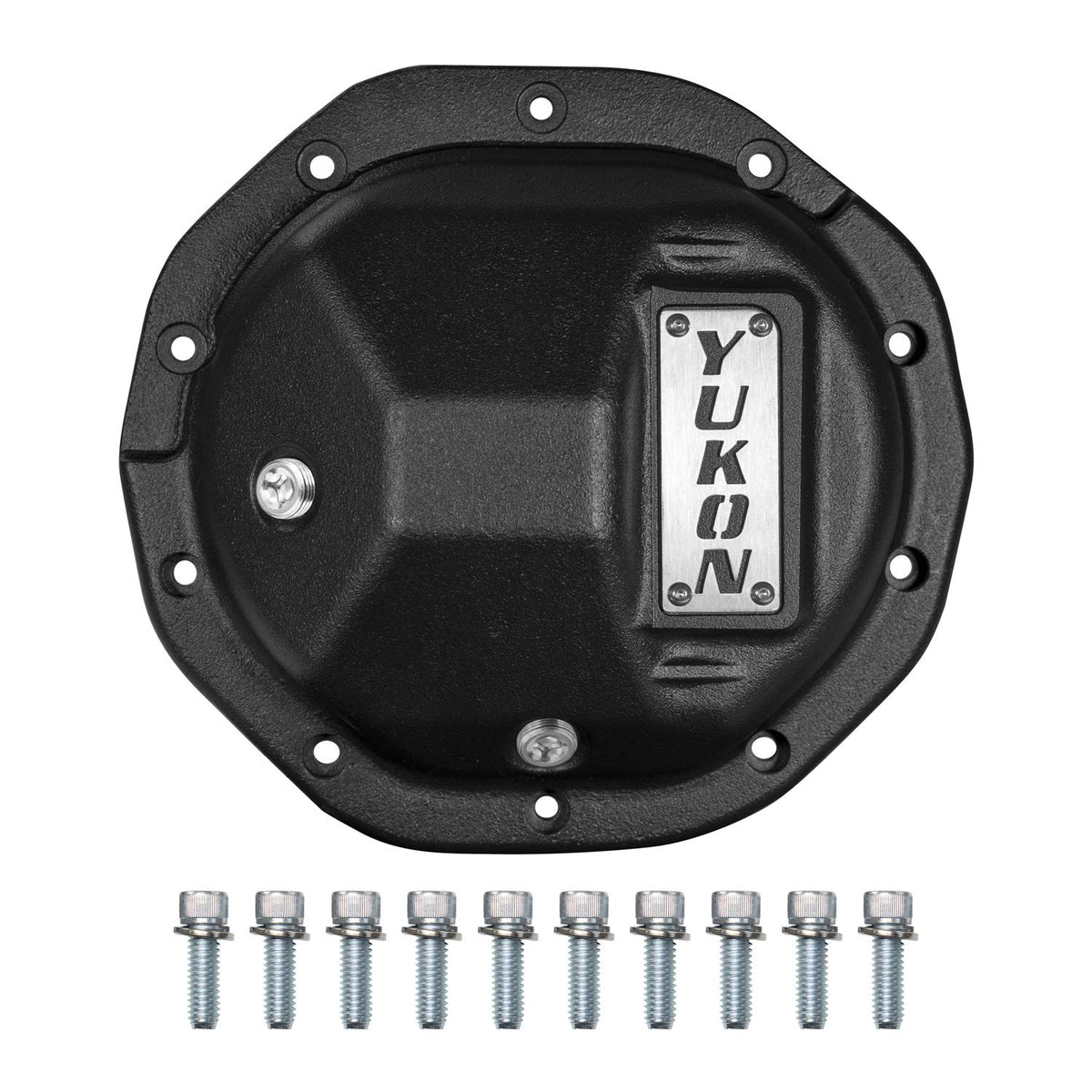 Yukon Rear Nodular Iron Differential Cover For 8.5" Gm With 5/16" Bolts (Yhcc-Gm8.5-S)