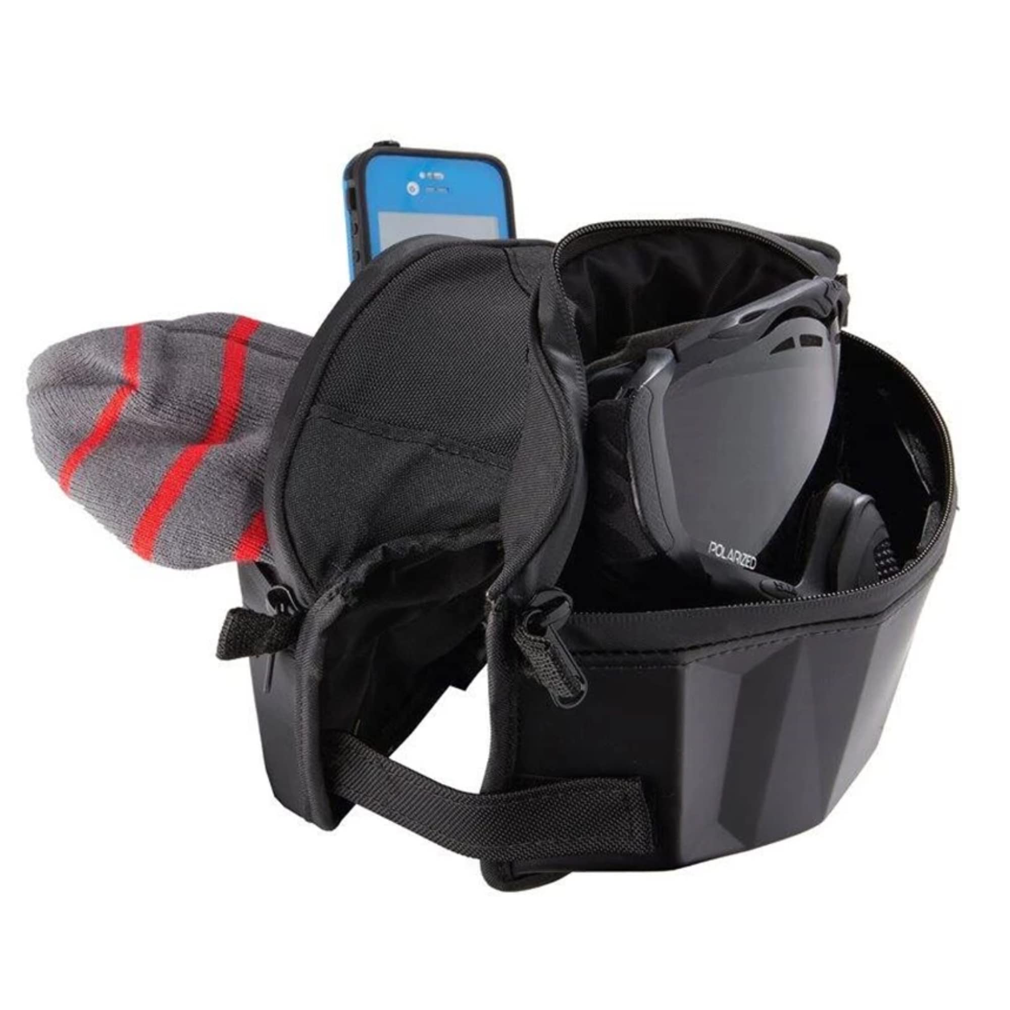 Polaris 2880971 Black Axys Pro-Taper Water Resistant Handlebar Bag 2879659