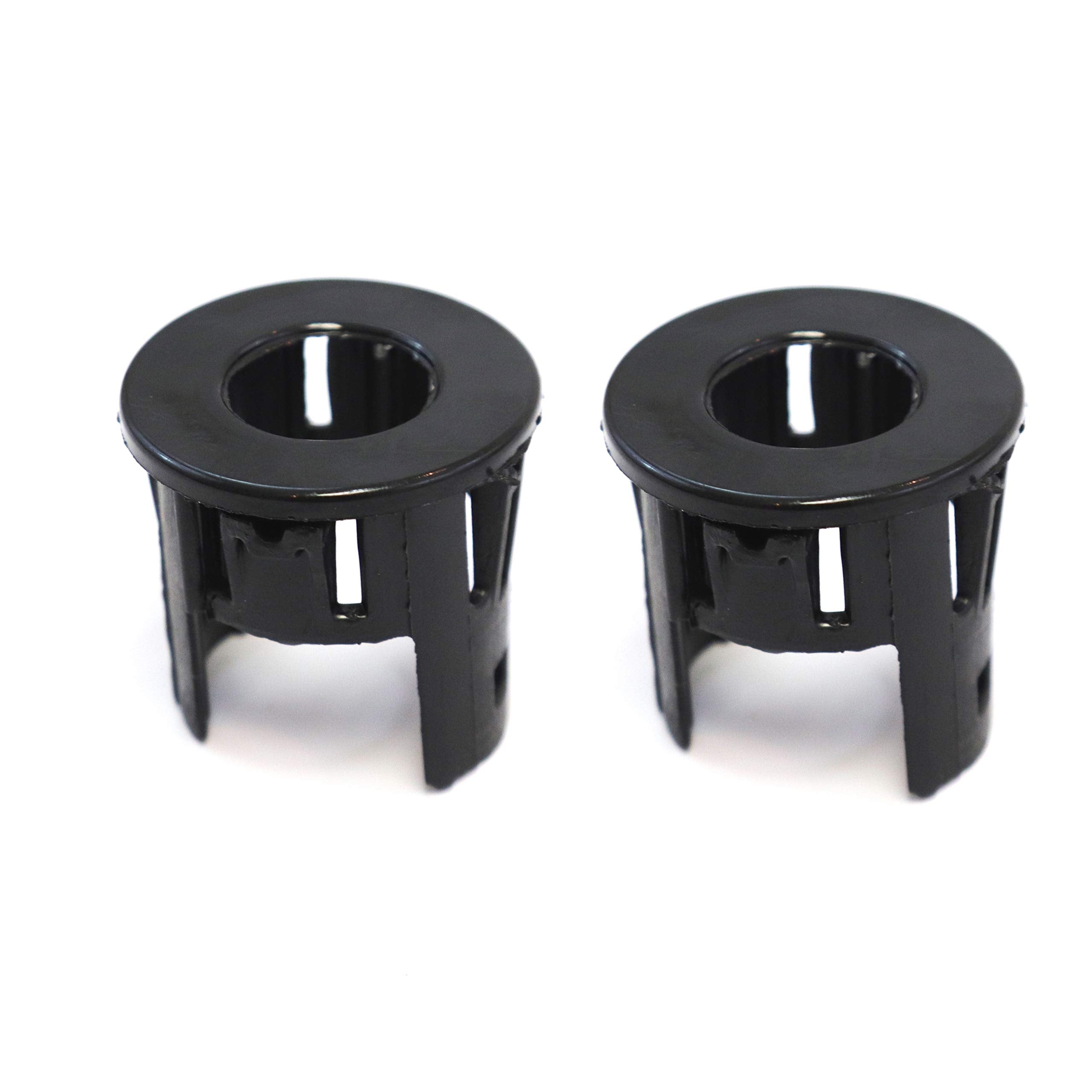 Red Hound Auto 2 Parking Assist Sensor Bezels for Outer Bumper Compatible with Dodge Ram 1500 2014-2018, 1500 Classic 2019 (for Front or Rear Bumper) Pair Set