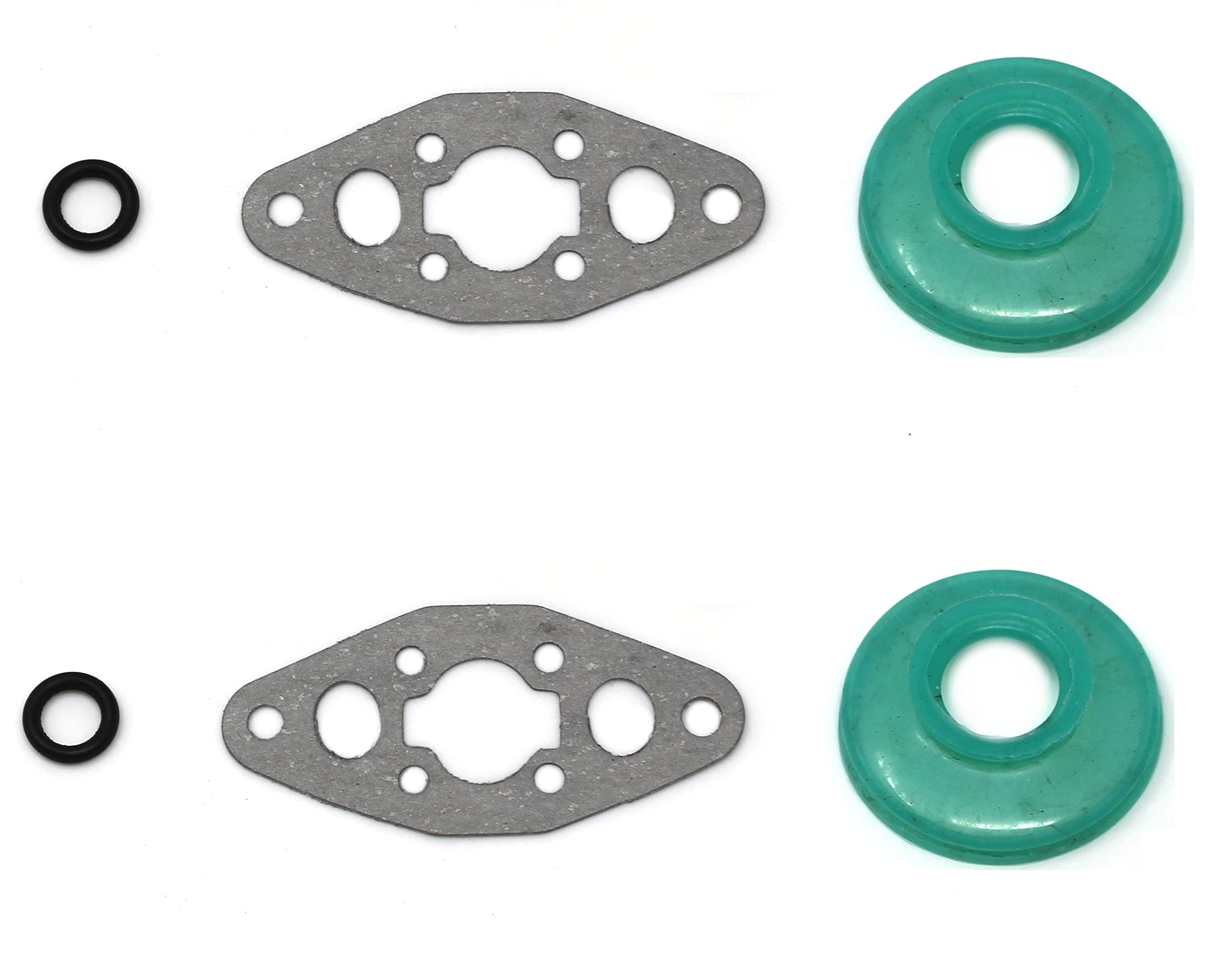Seadoo Exhaust Rave Valve Repair Rebuild Kit 787 800 Carb Gsx Gtx Spx Xp Bellows: 290260723, 290260728, 420260728 & 420260723 Gasket: 420931540 & 290931540 (2)