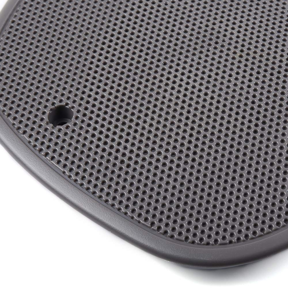 Pit66 Front Speaker Grill Cover Compatible With 98-05 Chevy Blazer/98-05 Gmc Jimmy Gray Grille 15046446