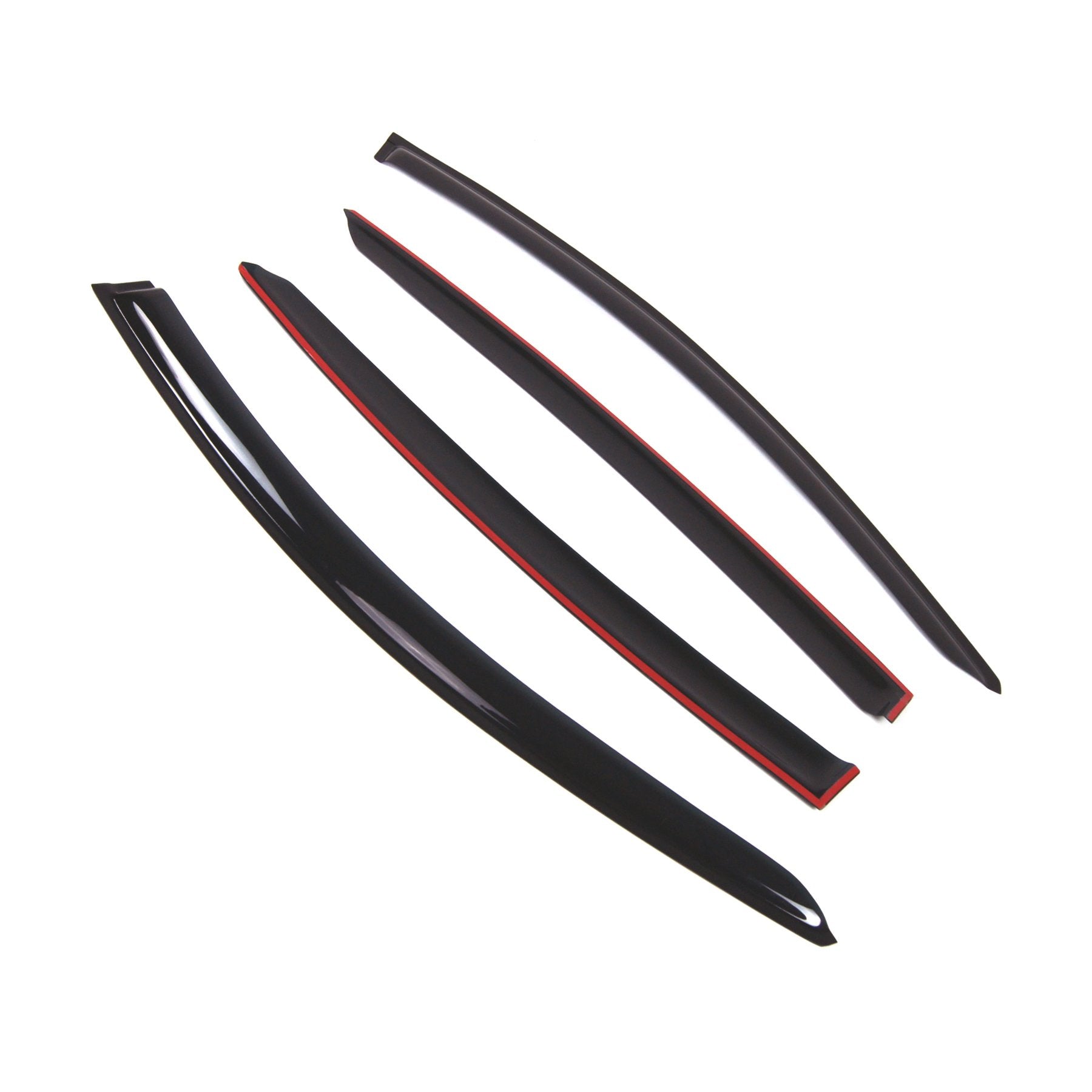 Car Window Rain Guard | Outside Mount Visors Auto Side Window Deflectors | Windows Visor Rain Shields Compatible With 2017-2018