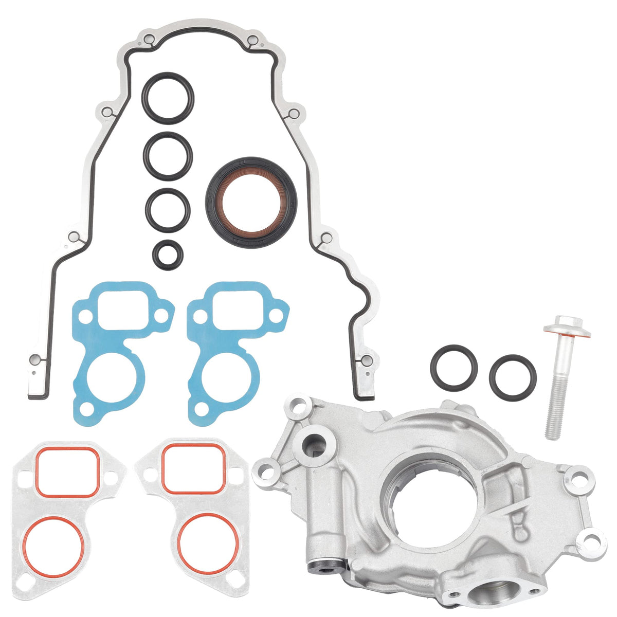 Dasbecan M295HV High Volume Oil Pump kit Compatible with 4.8L 5.3L 6.0L Silverado Avalanche Suburban Tahoe Trailblazer GMC Sierr