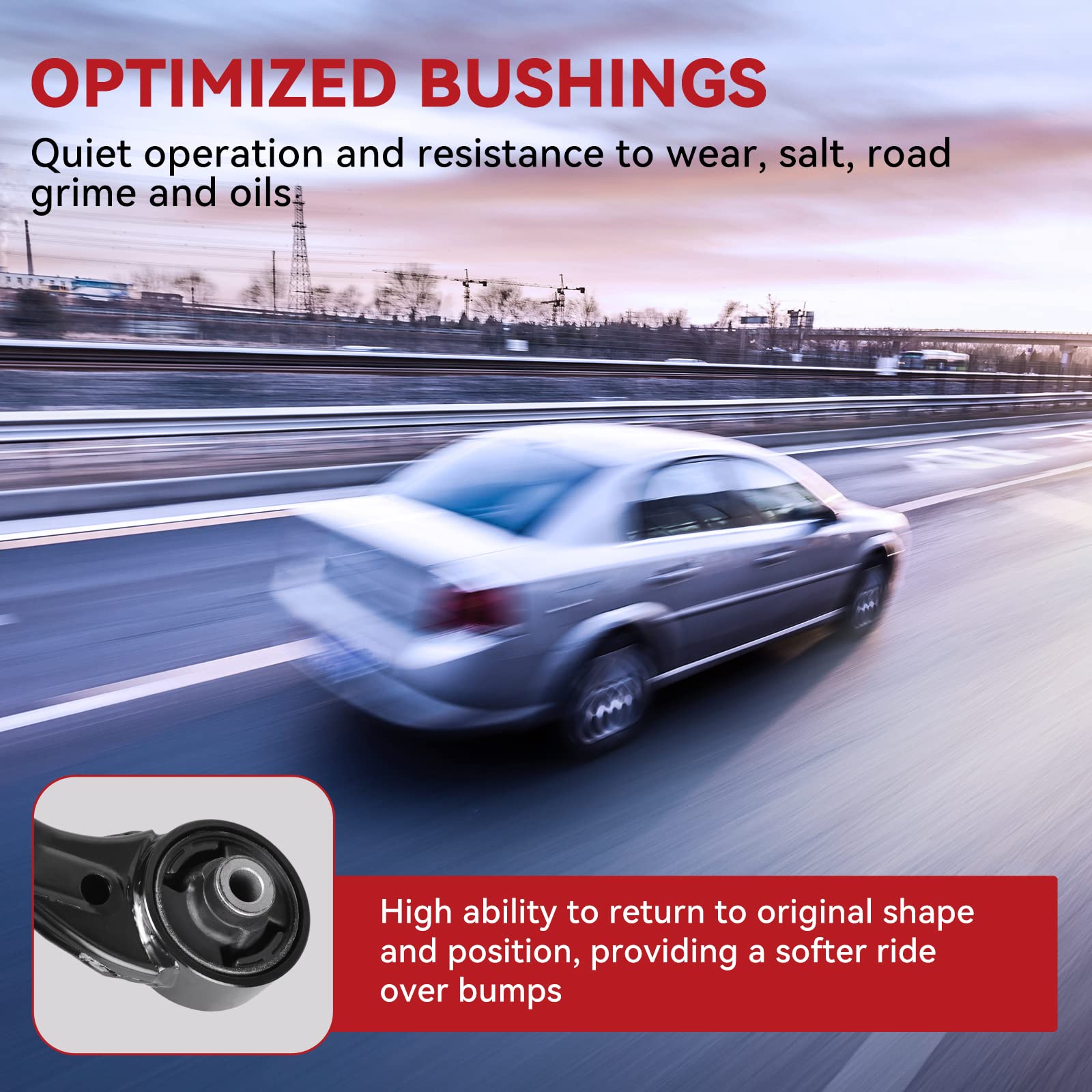 Yitamotor Front Suspension Kit Compatible With Cr-V 2002-2006