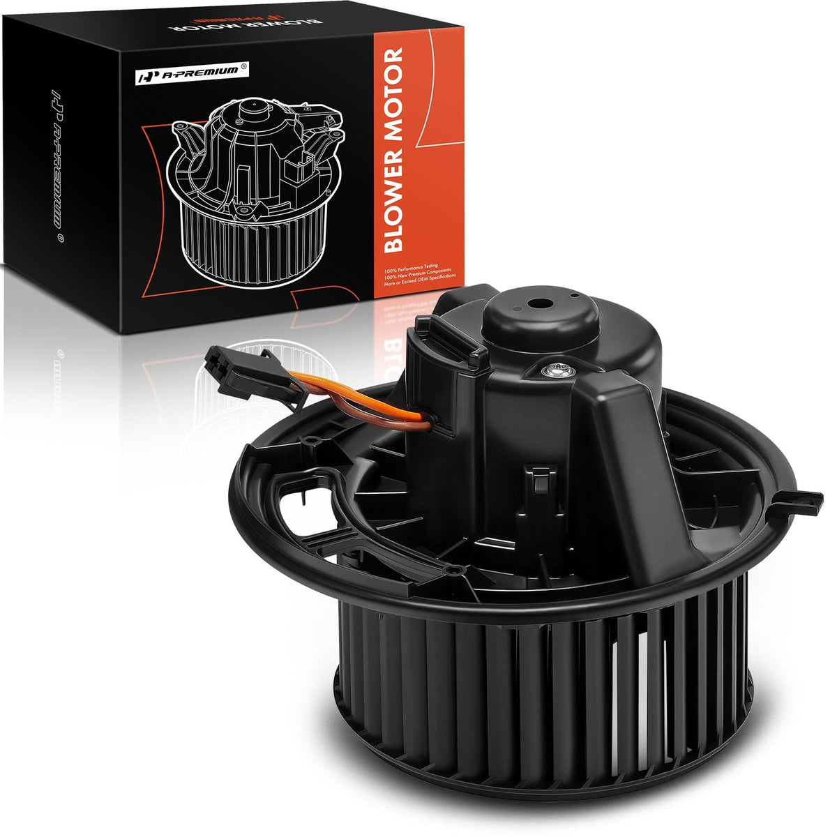 A-Premium Heater Blower Motor With Fan Cage Replacement For Bmw 128I 135I 323I 325I 328I 335I X1 X3 X5 Z4