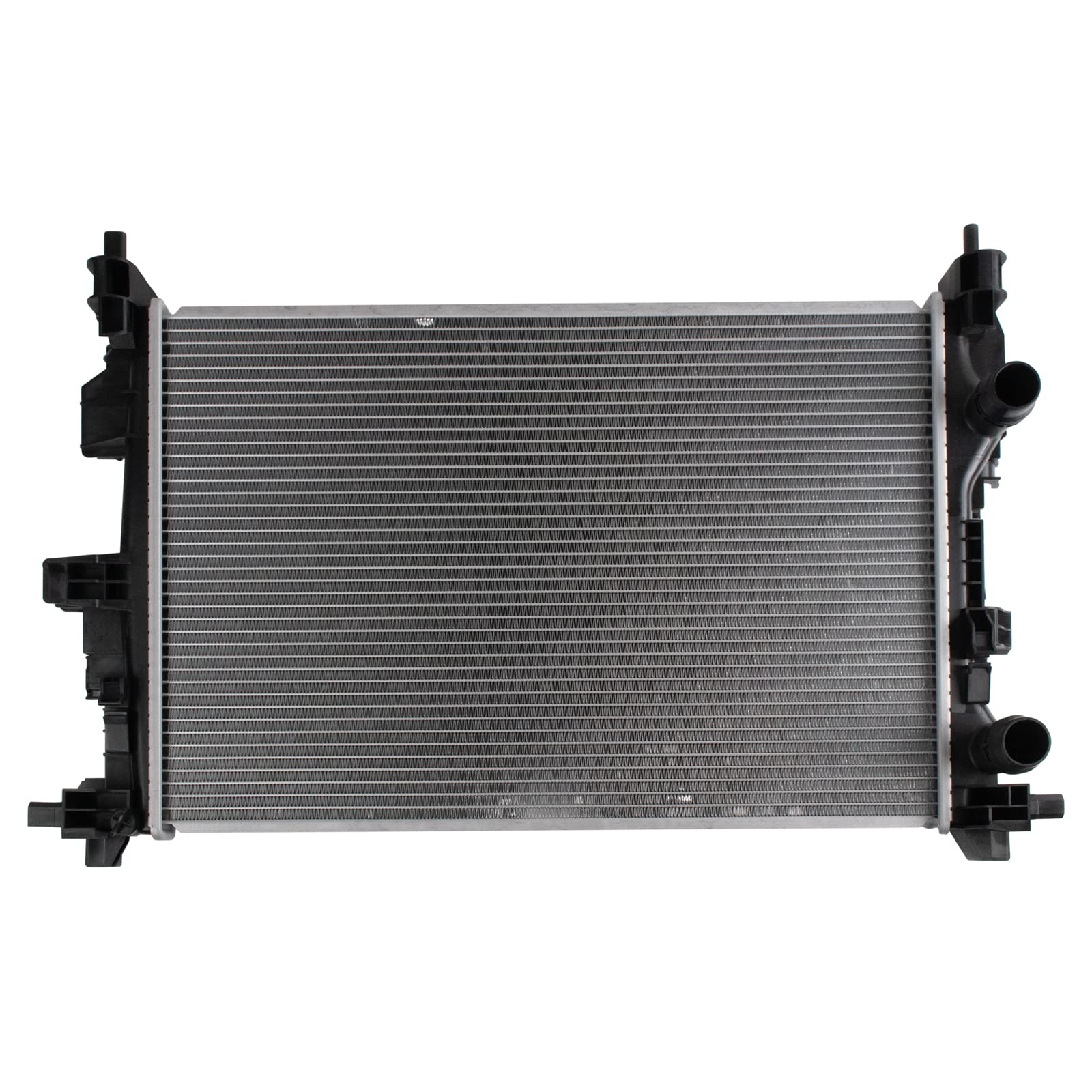 Trq Radiator Assembly Aluminum Core Compatible With 16-18 Fiat 500X 15-21 Jeep Renegade Ram Promaster City Cu13533