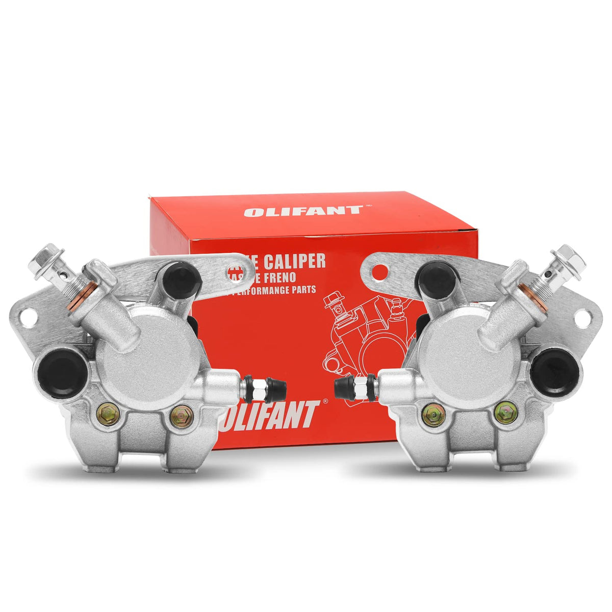 Front Brake Calipers For Yamaha Warrior 350 Big Bear 250 350 400 Grizzly 350 400 450 660 Kodiak 400 450 Raptor 125 350 660 Banshee 350 Bruin 350 250 Blaster 200