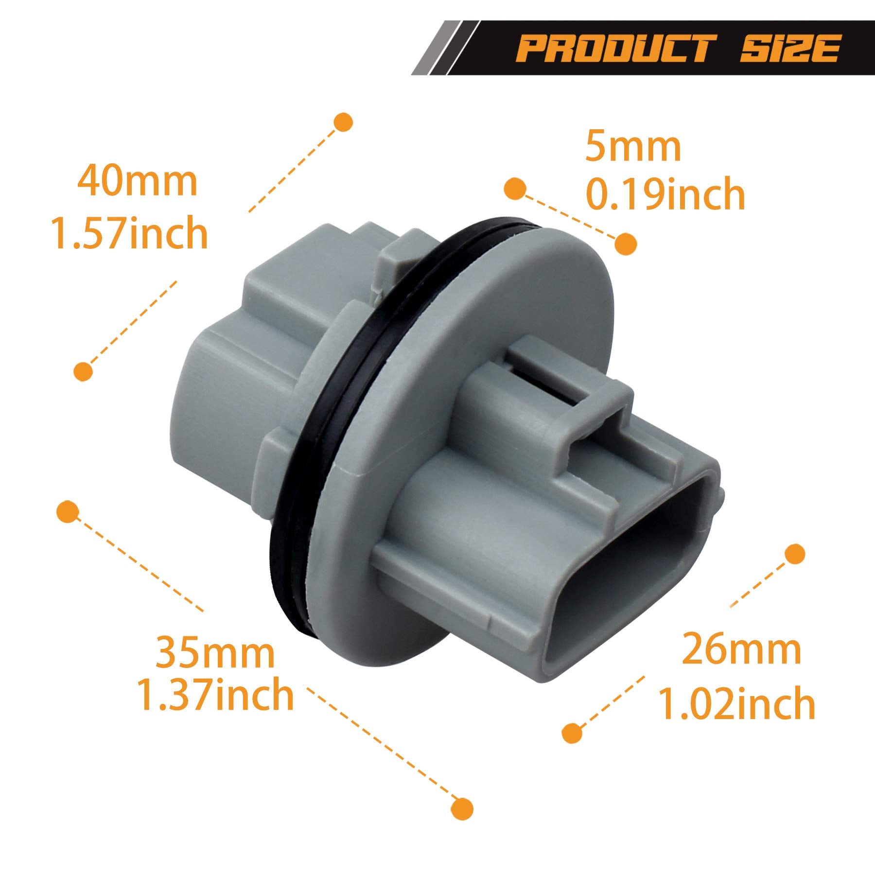 Ndrush Turn Signal Light Socket Compatible With Toyota Tacoma Tundra Camry Corolla Sequoia 2007-2013