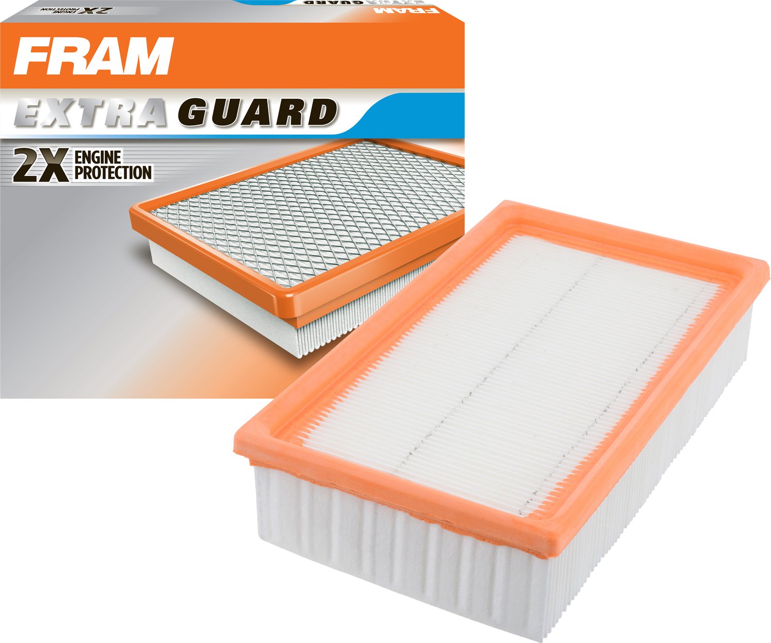 Fram Extra Guard Engine Air Filter Replacement, Easy Install W/Advanced Engine Protection And Optimal Performance, Ca4576 For Se
