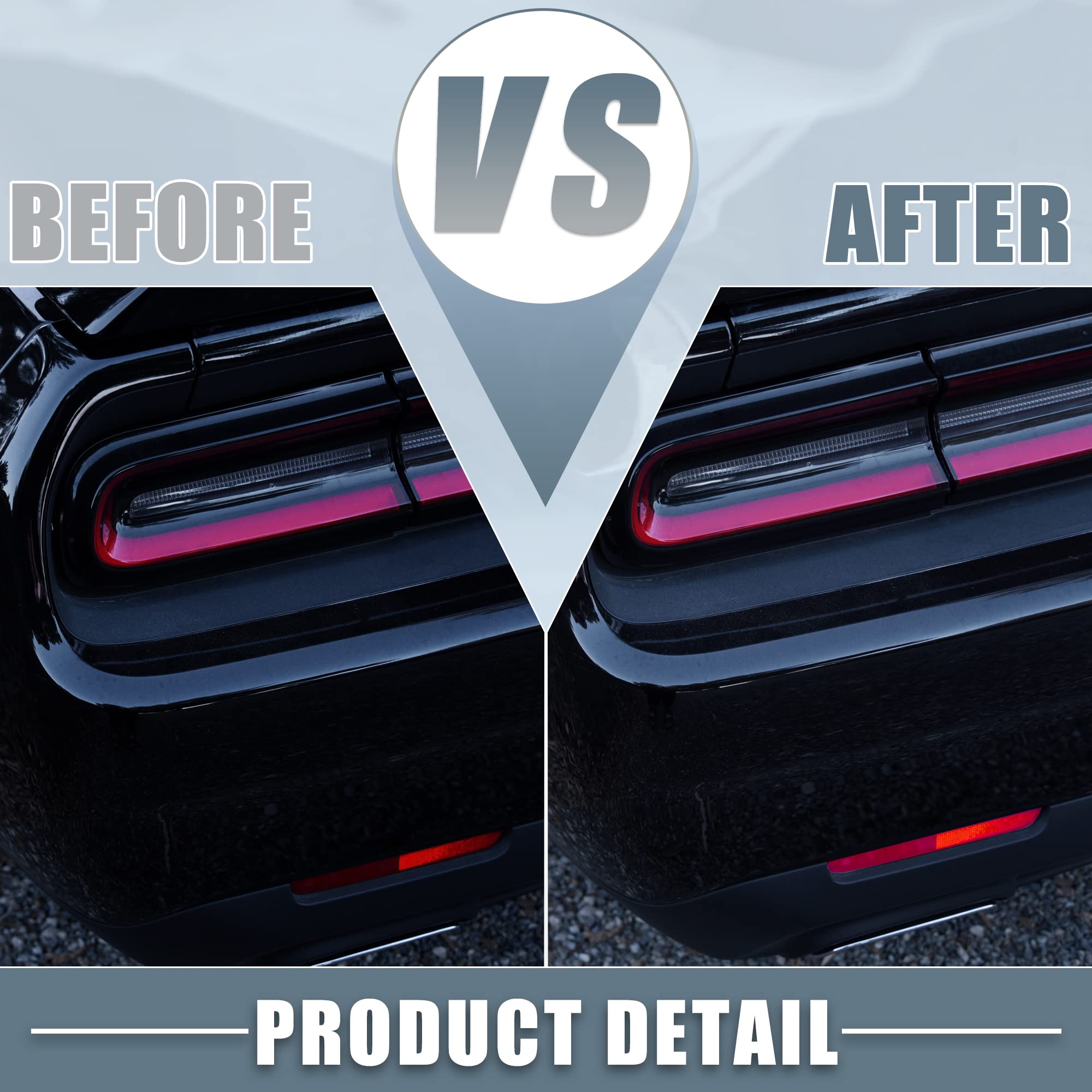 A ABSOPRO Rear Bumper Reflector Light 92405-2T000 for Kia Optima Magentis K5 2011-2013 Left Right Side Red 1 Pair