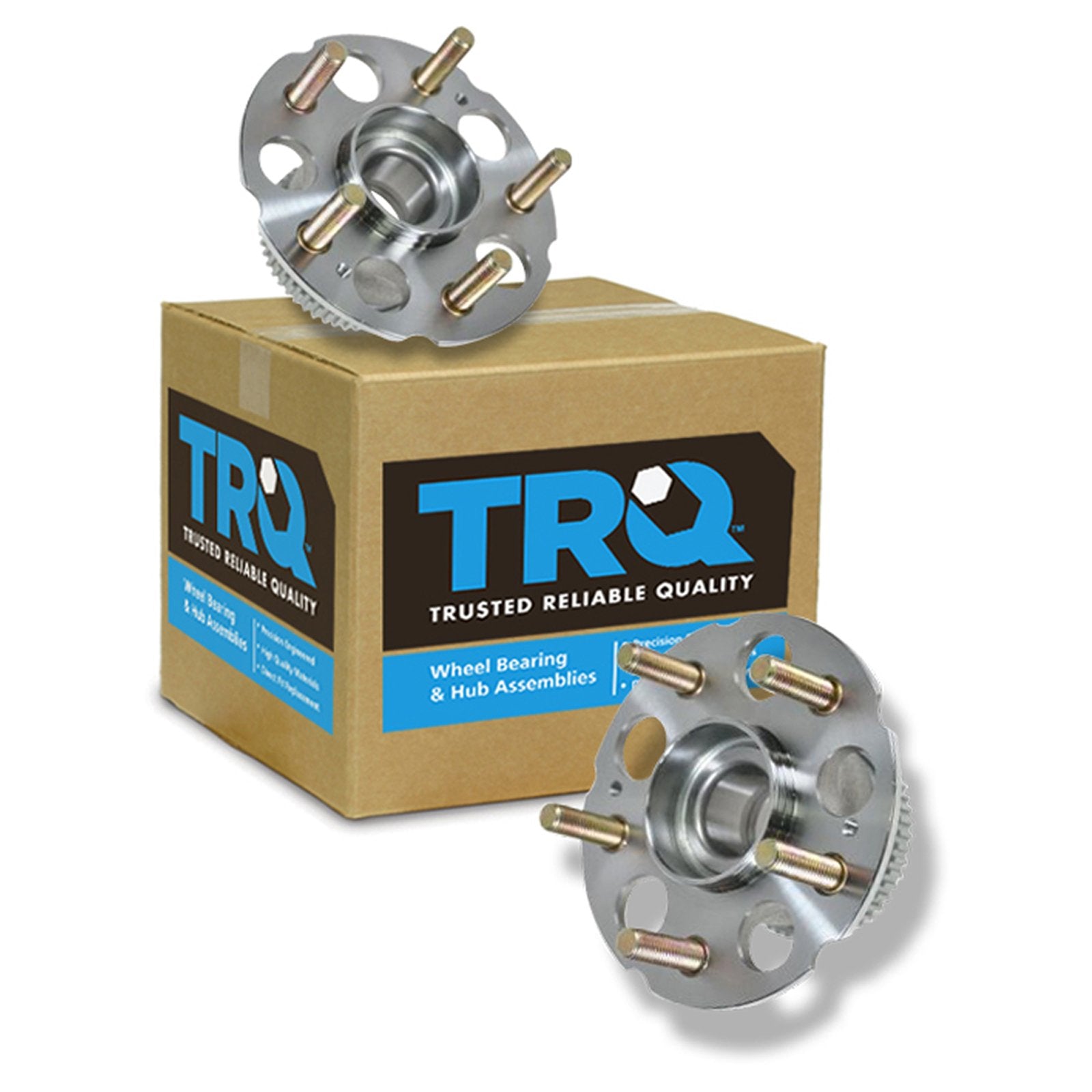 Trq Rear Wheel Hub Bearings Assembly Set Compatible With 1999-2004 Honda Odyssey 1999 Isuzu Oasis