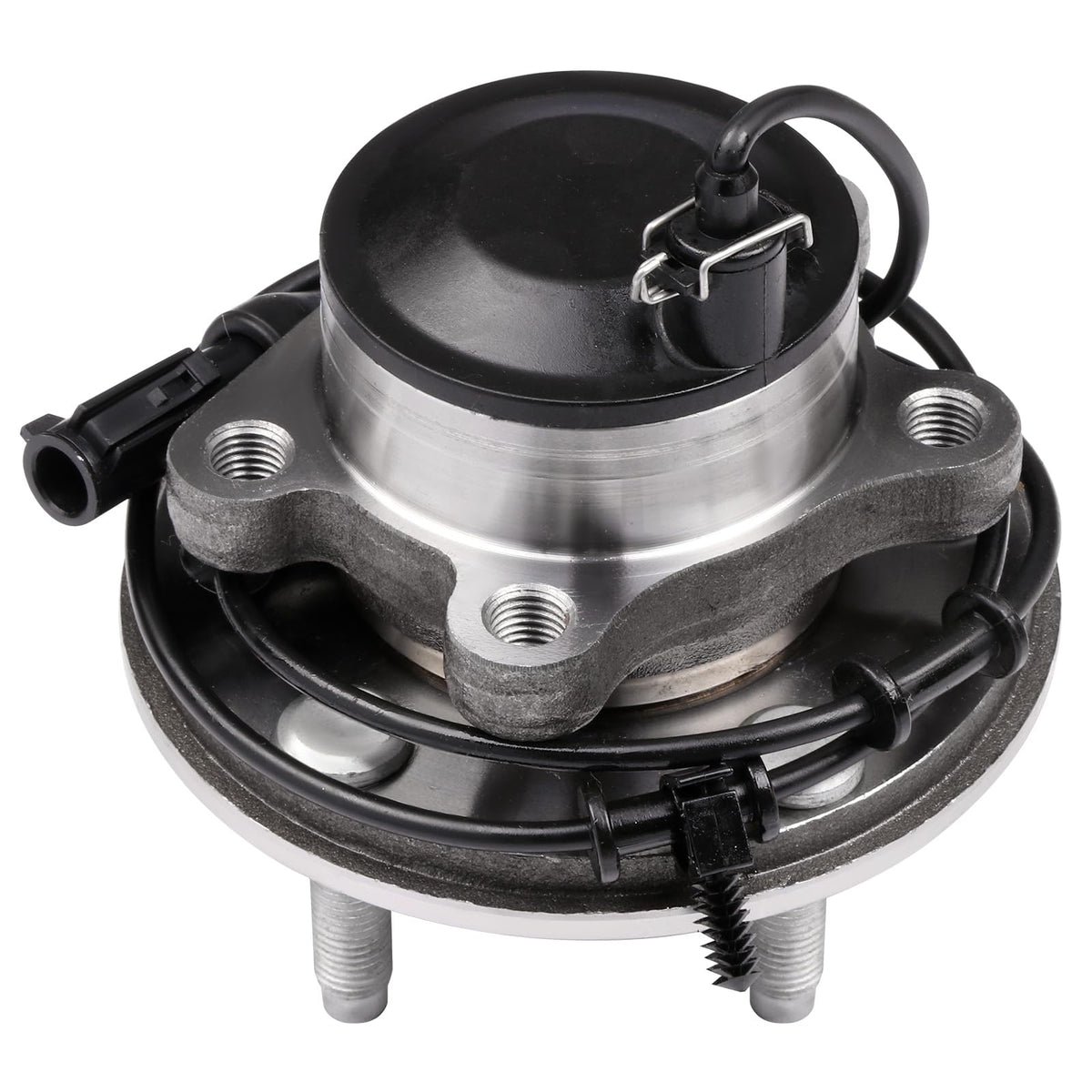 ECCPP Replacement For Wheel Bearing Hub 513169 Hub Bearing Assembly Hub Assemblies Front Axle 5 Lugs W/ABS Sensor For Jaguar S-T