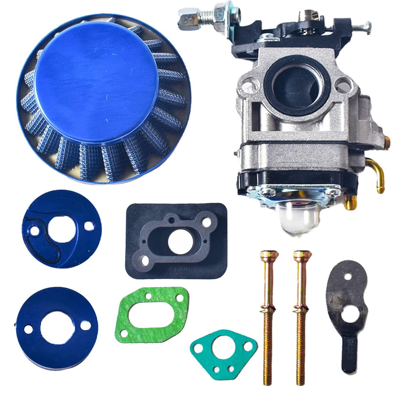 15mm Carburetor Upgrade Kit for 2-Stroke 33-52cc Scooter ATV