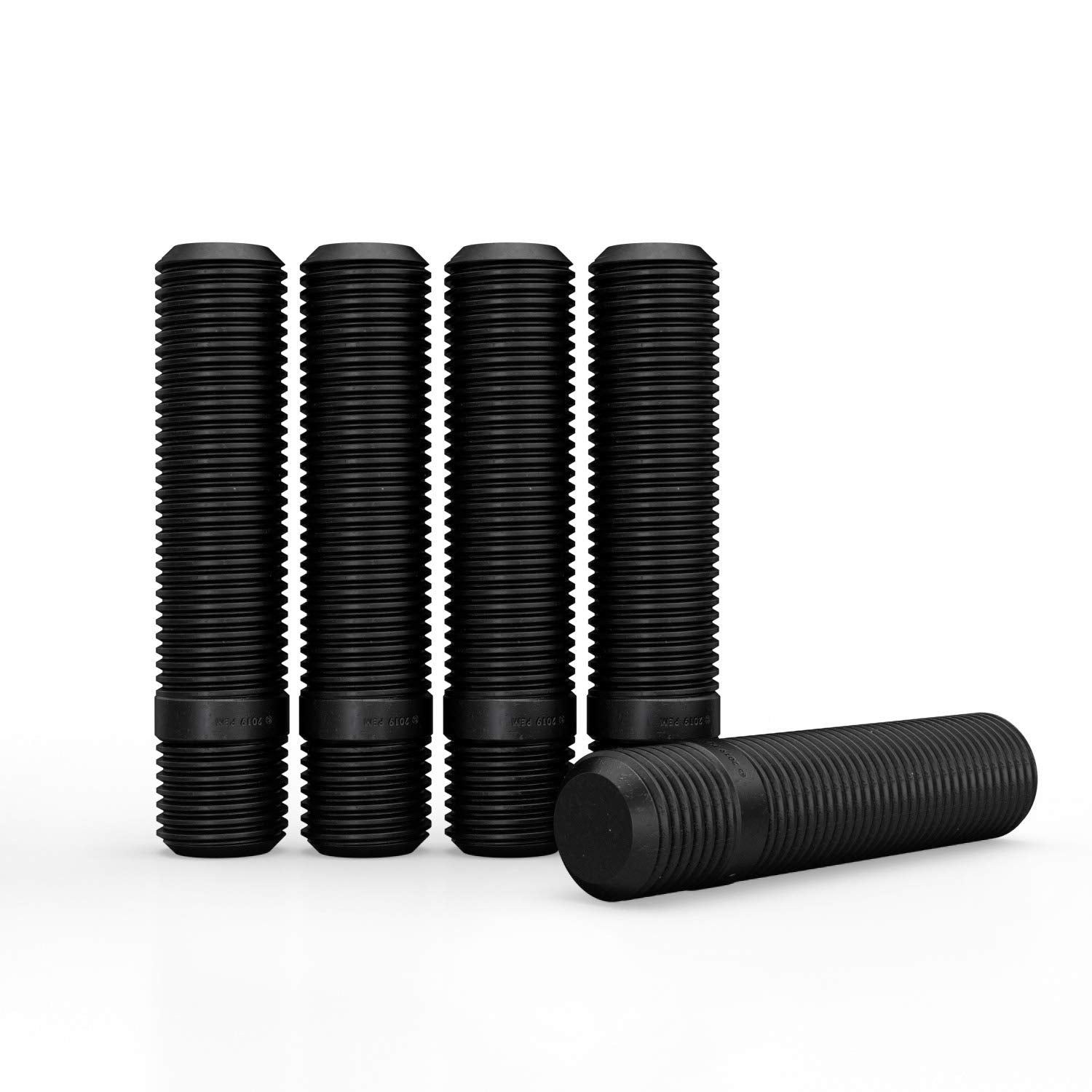 20Pcs - 14X1.5 To 14X1.5 Wheel Stud Conversion - 47Mm Shank Length - Compatible With Audi Volkswagen Tt A3 A4 S4 A5 S5 A6 S6 A7 S7 A8 S8 B5 B6 B7 B8 Jetta Golf Gti R32 Black