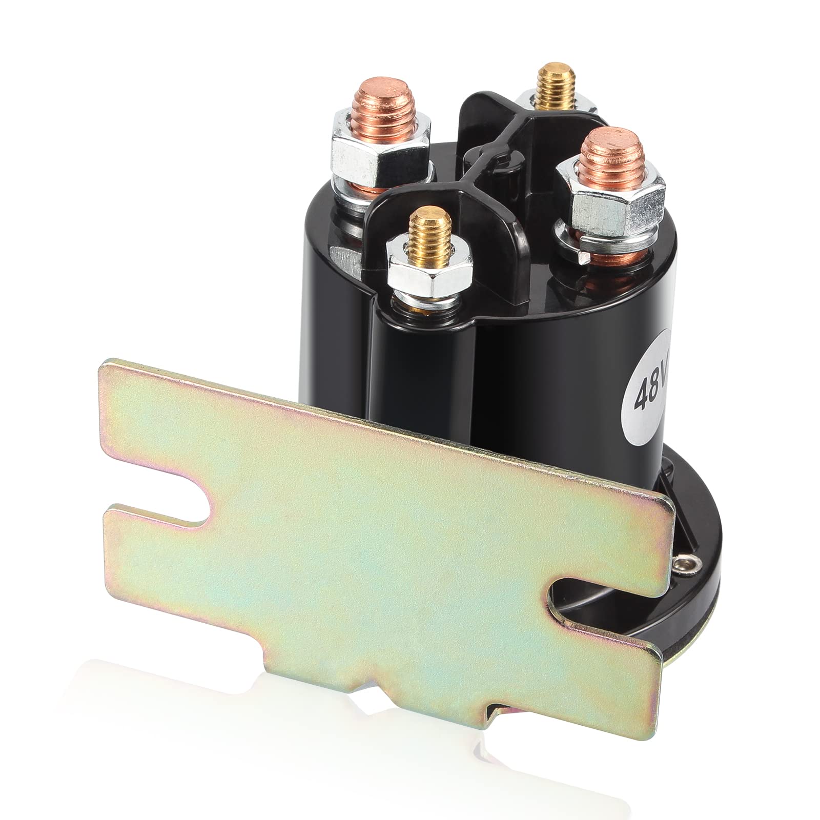 Dewkake Ezgo Txt 48V Solenoid, Fits Txt Electric 2010-Up And All 48V Mpt 800/1000 Vehicles Golf Cart, Oem# 612711