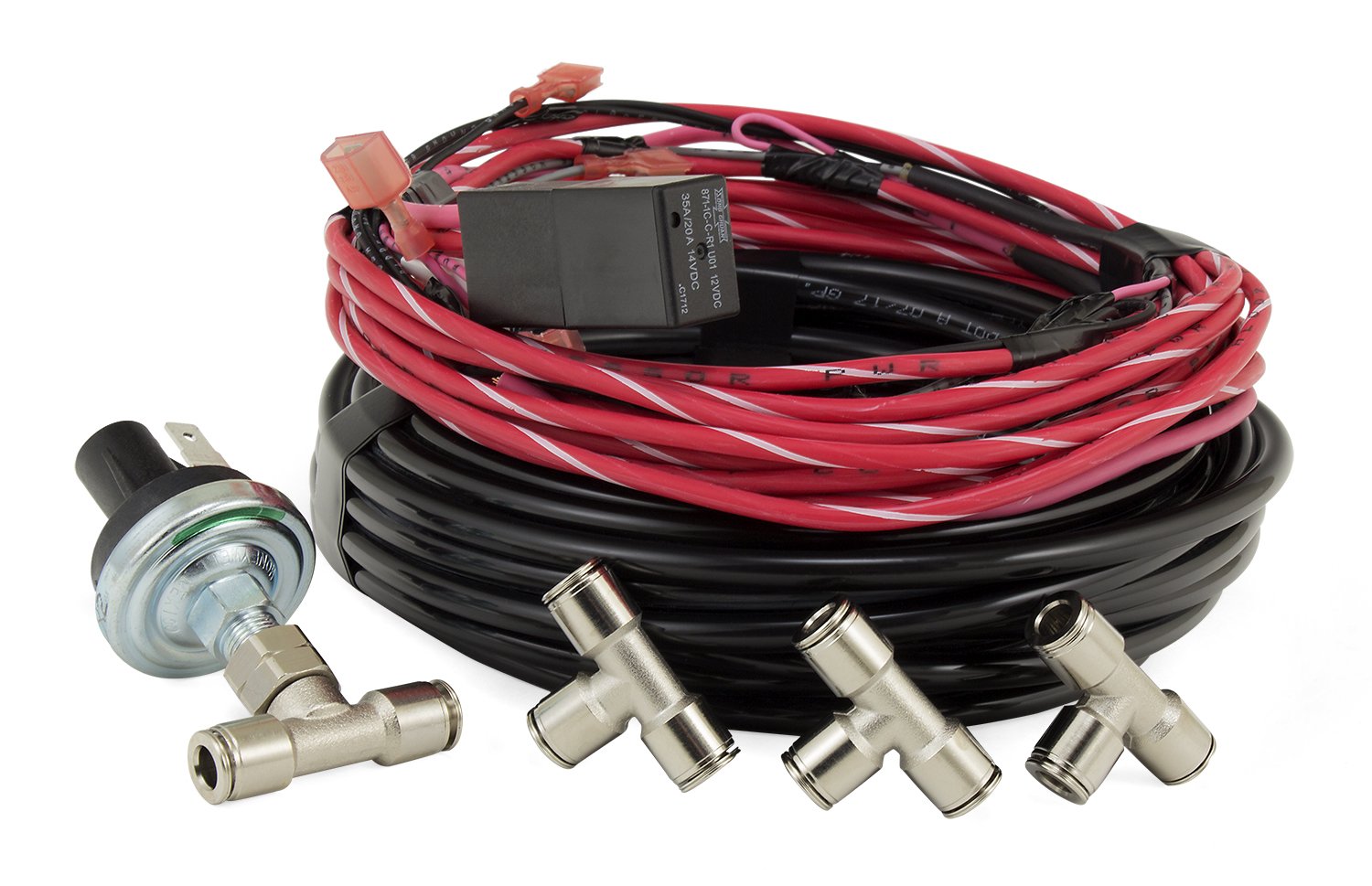 Air Lift Loadcontroller Single On-Board Air System With Heavy-Duty Compressor - 25854