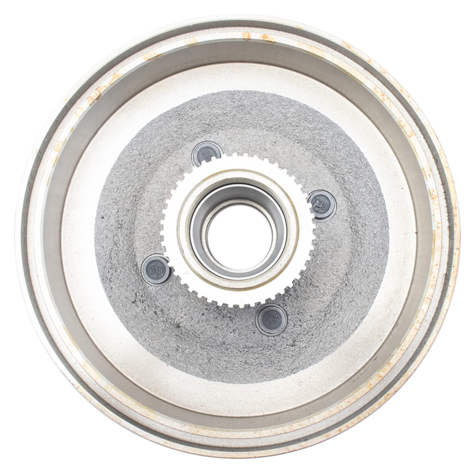 TRQ Rear Brake Shoe & Drum Kit Compatible with 2004-2005 Kia Rio