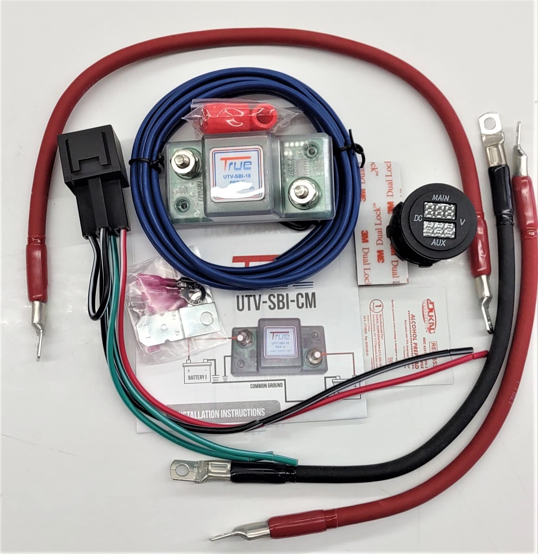 True Utv-Sbi-Cm Utv Dual Battery Connect & Monitor Kit