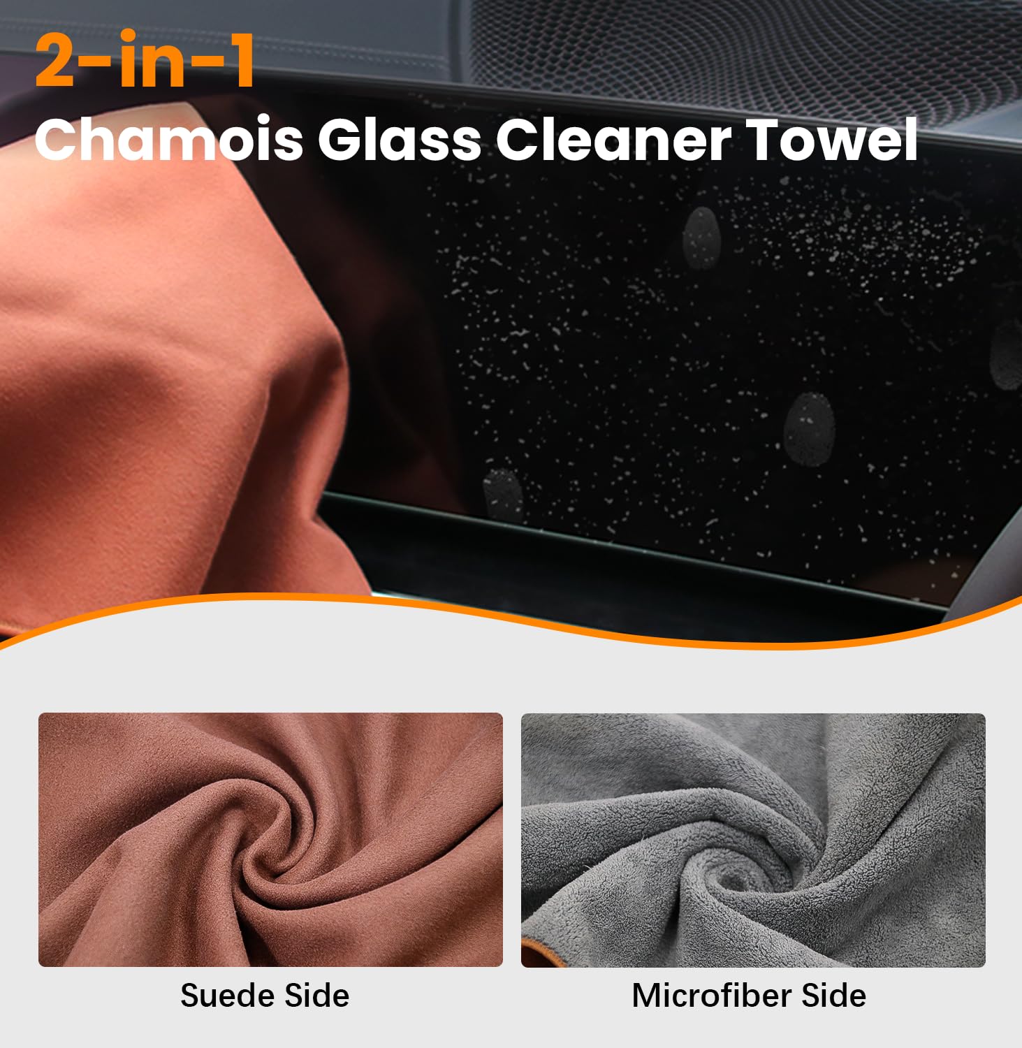 HmmtyRack 1300GSM Car Drying Towel Microfiber Towels for Cars 24''x36'' Large Giant Big Microfiber Cleaning Cloth with Car Wash