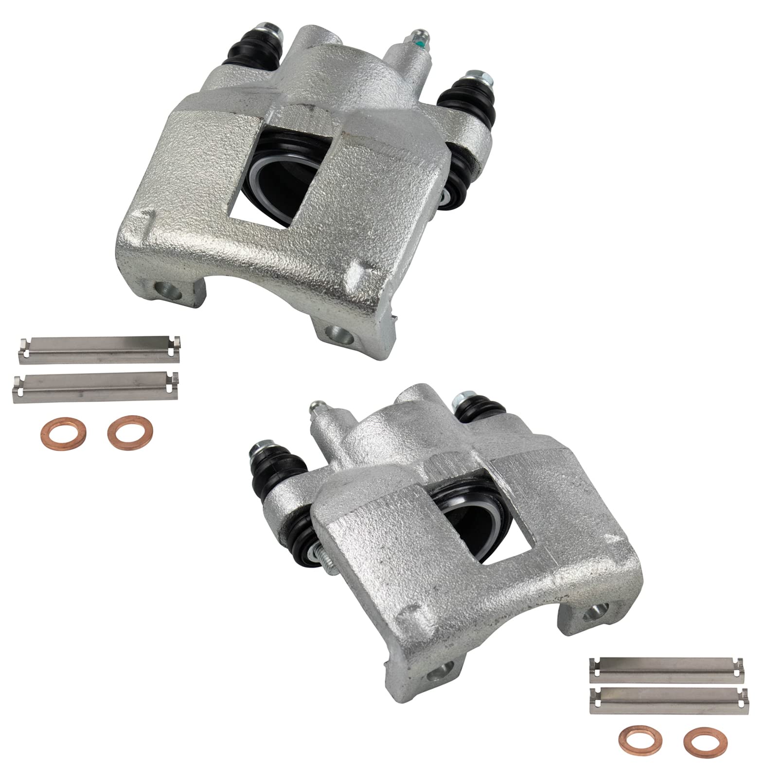 Trq Rear Brake Caliper Set Compatible With 1995-2001 Ford Explorer 2001-2002 Explorer Sport Trac 2002 Ranger 1997-2001 Mercury M