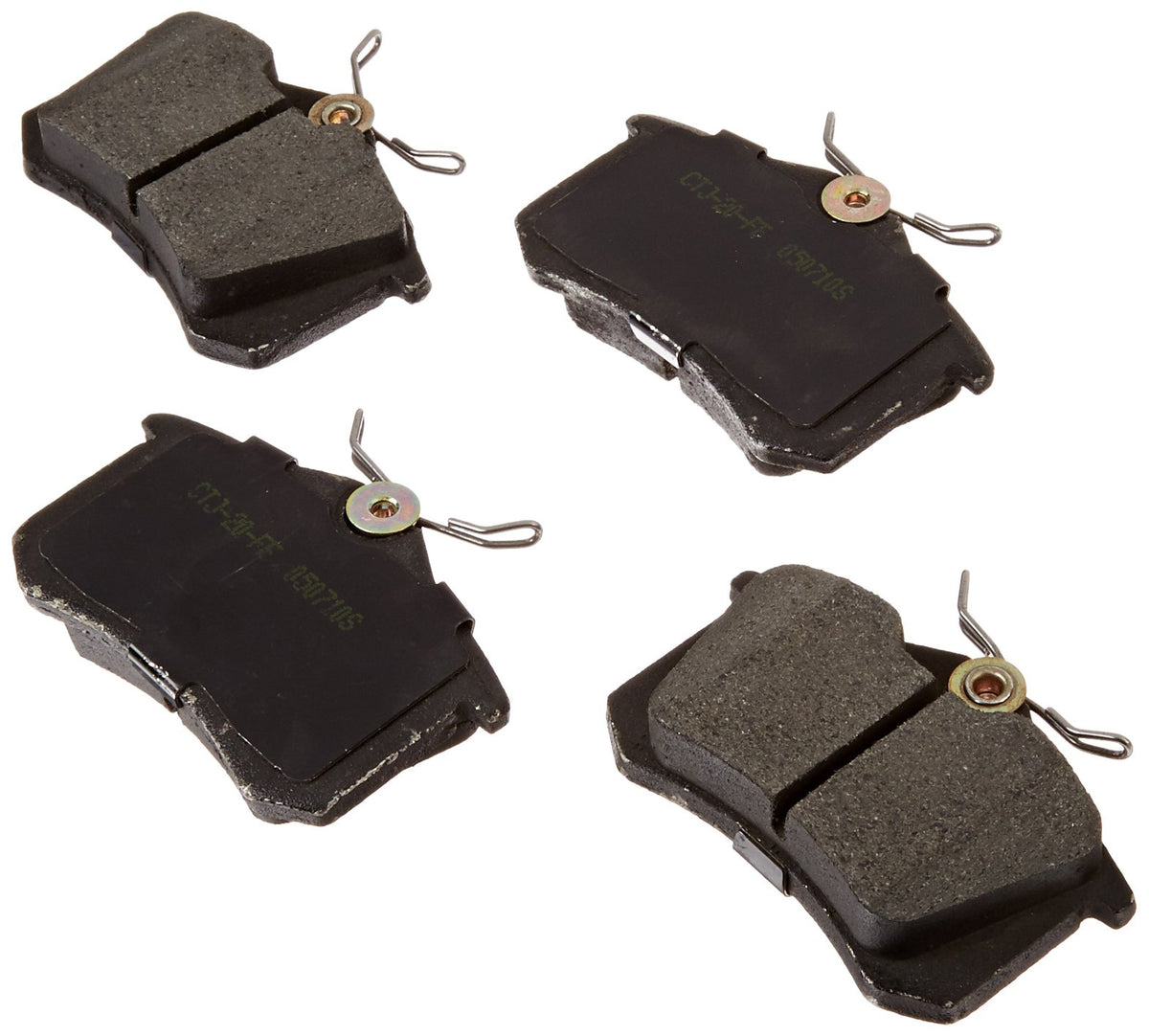 Raybestos Sgd1017M Service Grade Semi-Metallic Disc Brake Pad Set