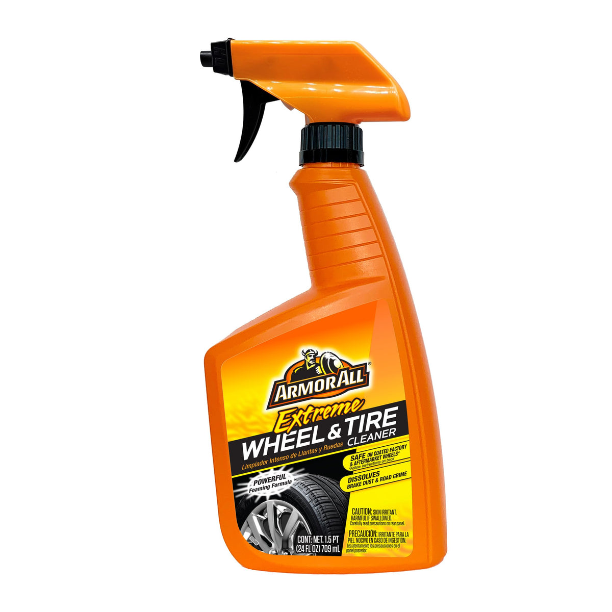 Armor All Extreme Wheel And Tire Cleaner , Car Wheel Cleaner Spray, 24 Fl Oz