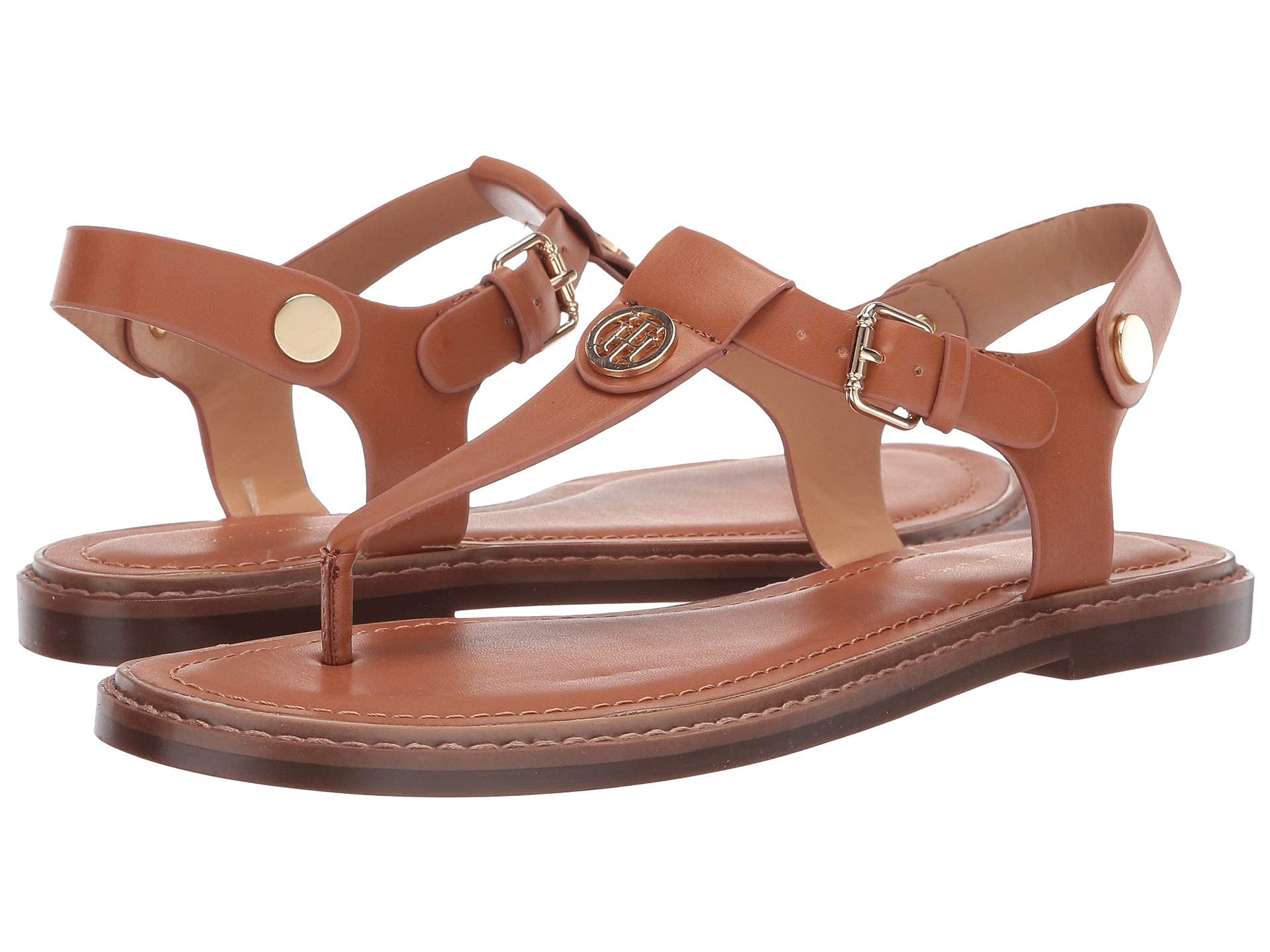 Tommy Hilfiger Bennia Light Brown Synthetic Shoes, Size 8, Model TWBENNIA-238