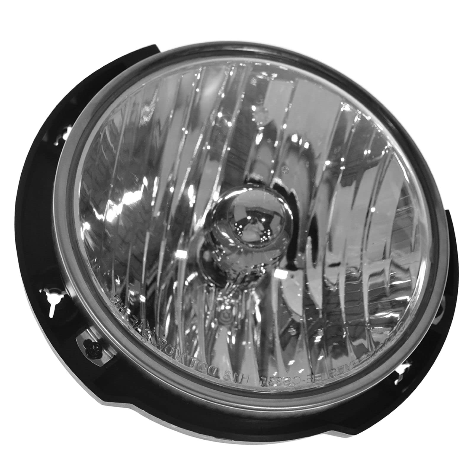 Trq Driver & Passenger Side Headlight Assembly Set Headlights Driver & Passenger Side Compatible With 2007-2017 Jeep Wrangler 20