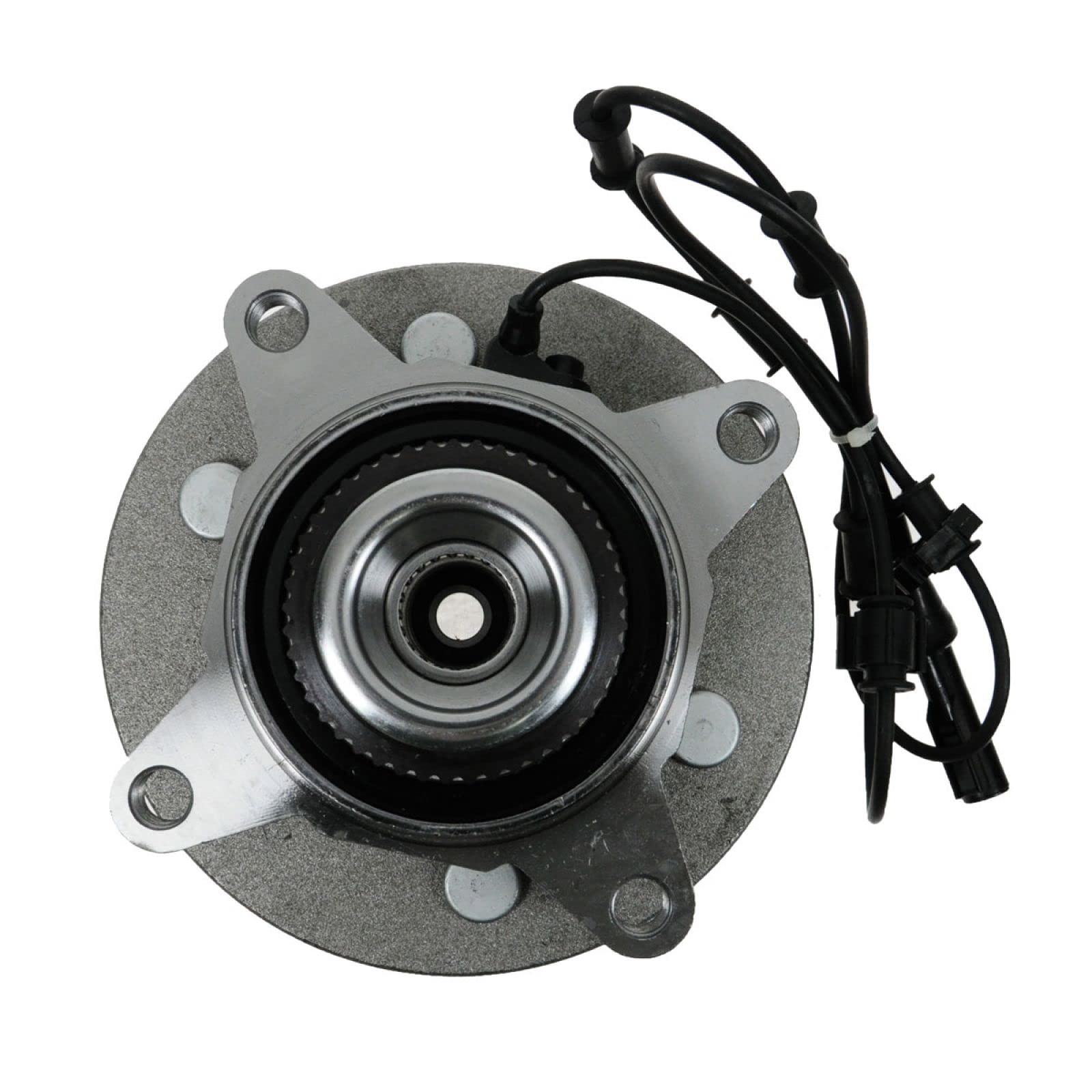 Trq Front Wheel Bearing & Hub Assembly With Abs Sensor Compatible With 2000-2006 Ford Expedition Lincoln Navigator