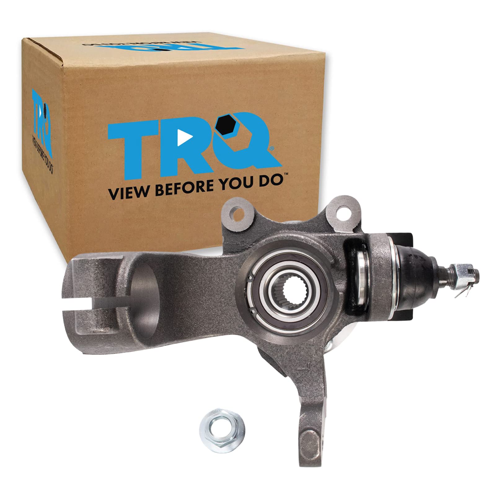 Trq Front Driver Side Wheel Bearing Hub Assembly Compatible With Ford Transit Connect
