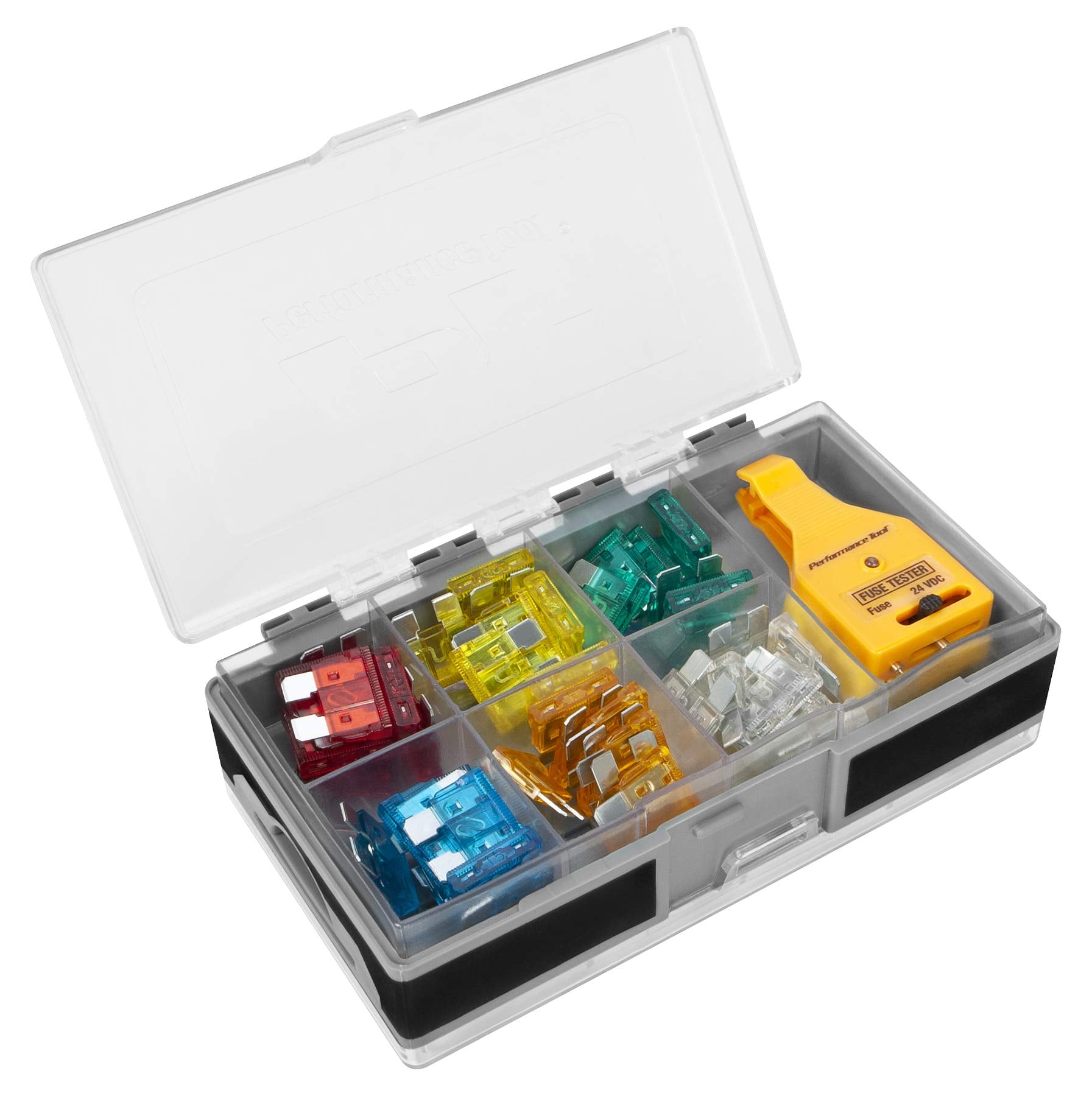 Performance Tool W9045 113Pc Auto Fuse Kit W/ Tester