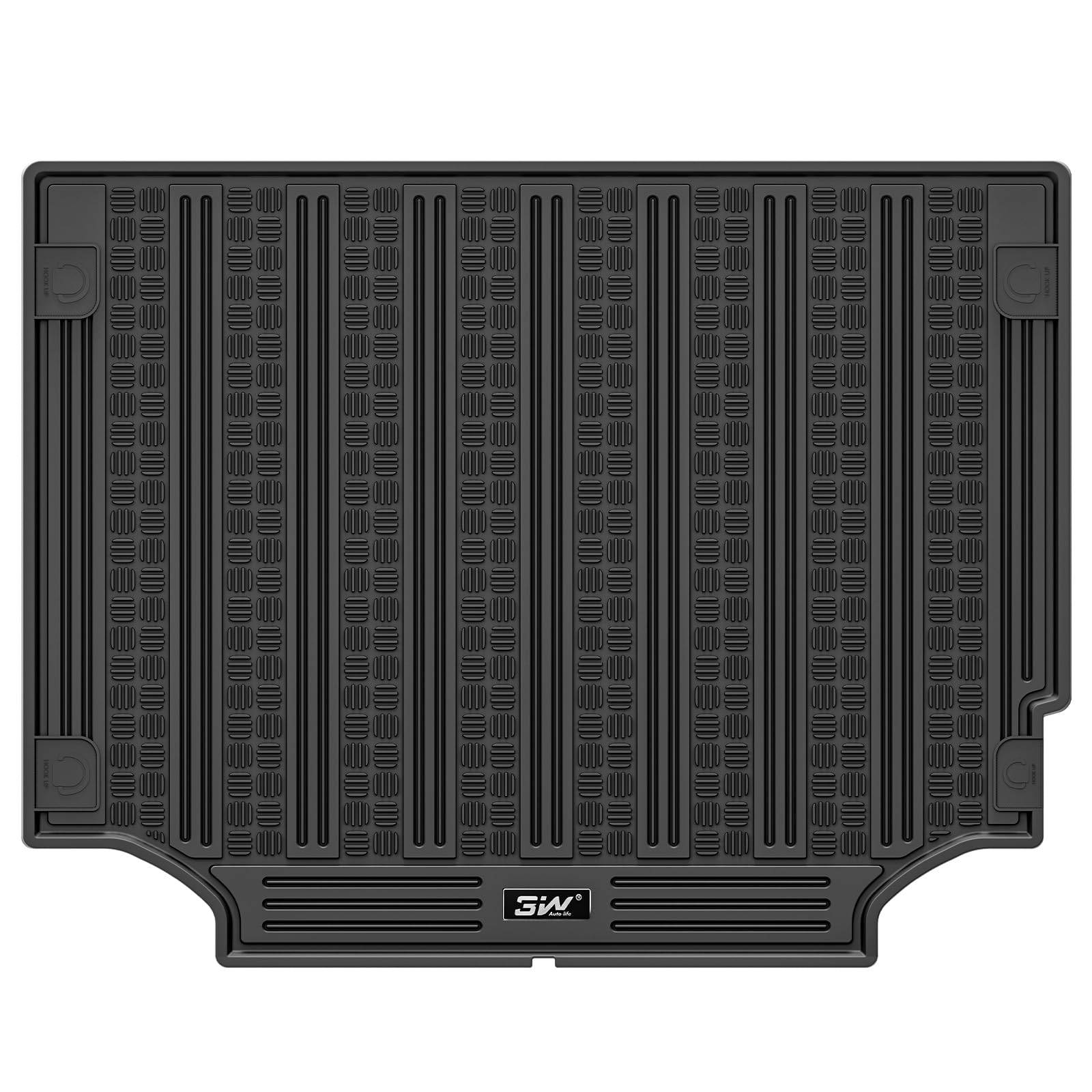 3W Cargo Liner Fit 2020-2025 Land Rover/Range Rover Defender (Not For Defender 110S/Rubber Flooring),Tpe All Weather Custom Fit