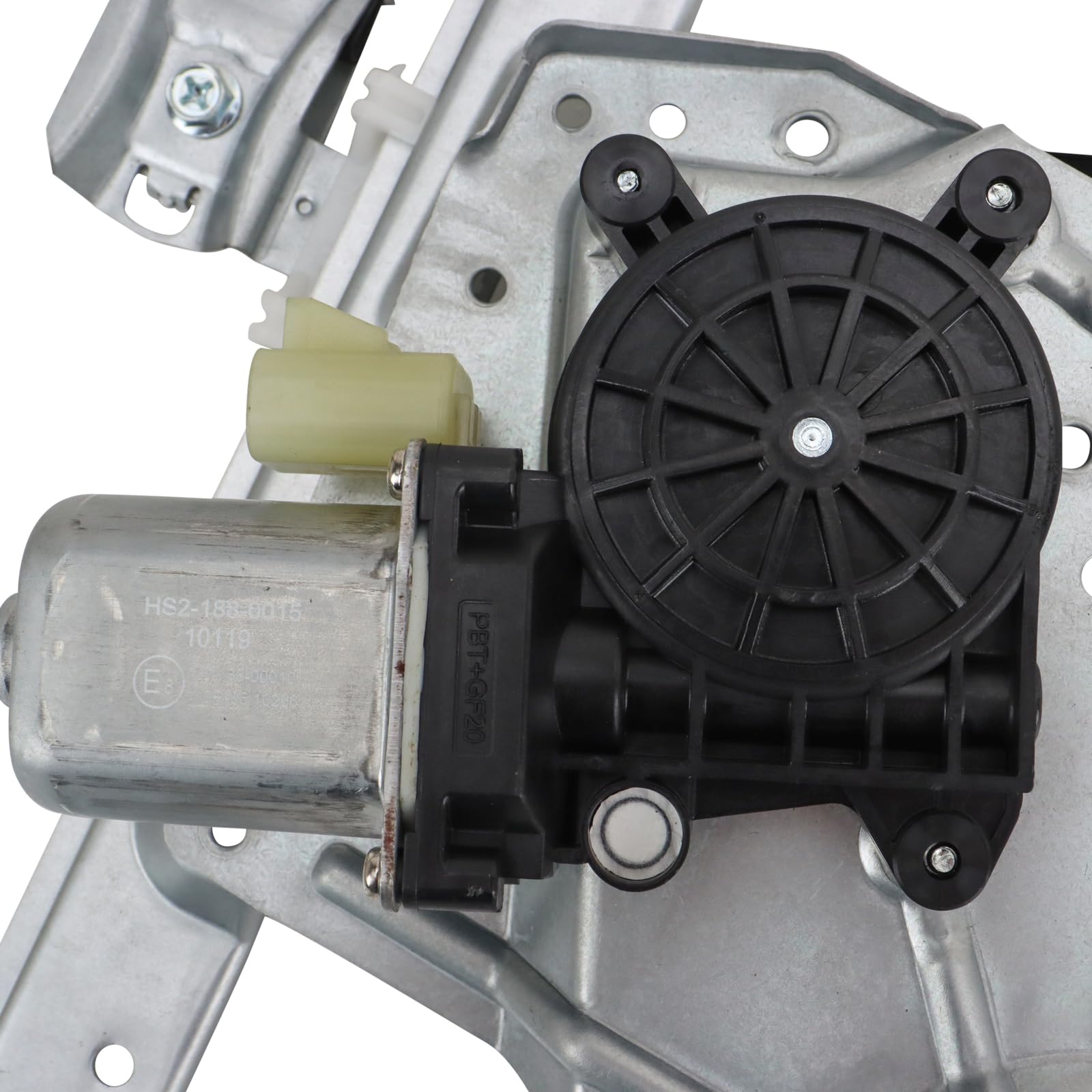 Trq Rear Right Power Window Regulator & Motor Assembly Passenger Side Compatible With 2002-2007 Buick Rendezvous 2001-2005 Ponti