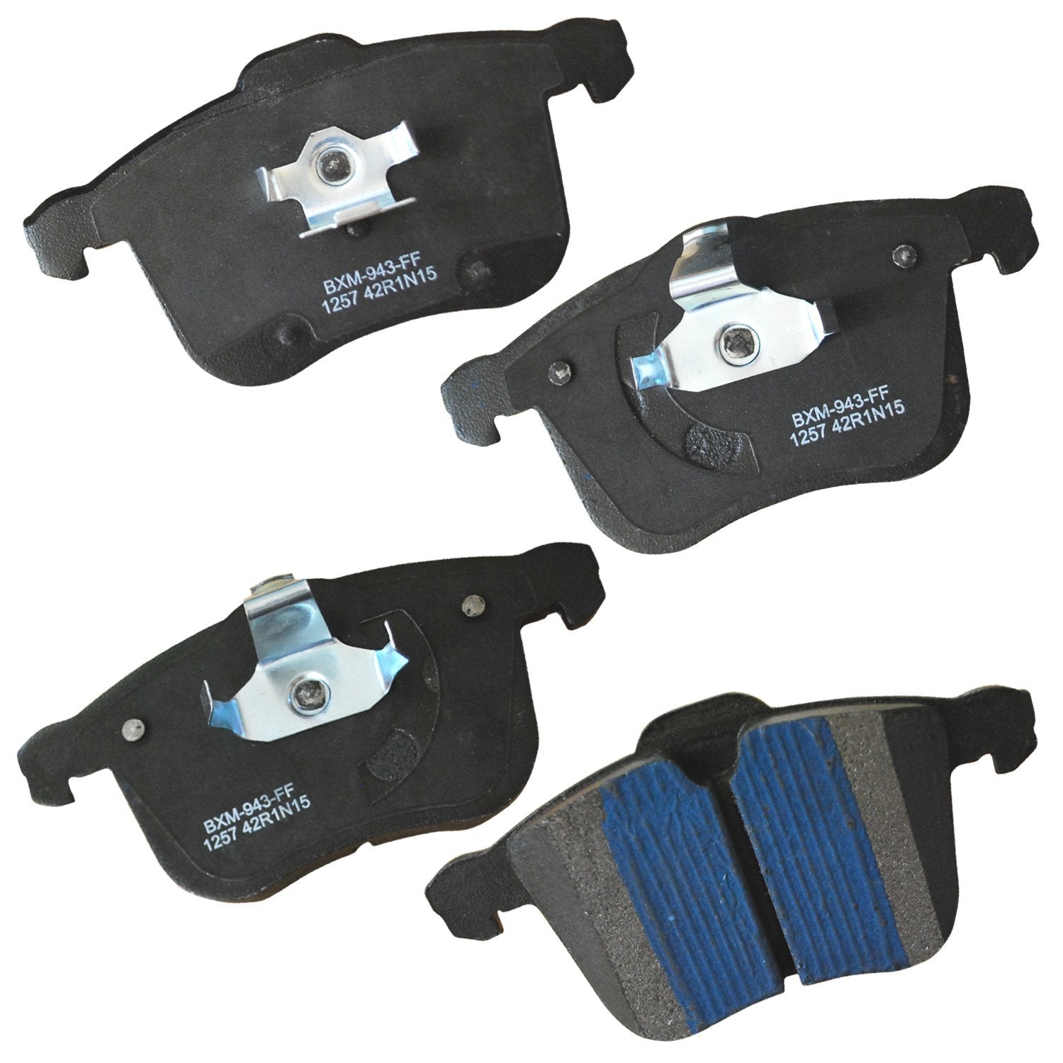 Bendix Premium Sbm1257 Semi-Metallic Front Brake Pads For Cadillac Bls 2008-2007, Chevrolet Vectra 2005-2003, Saab 9-3 2007-2003