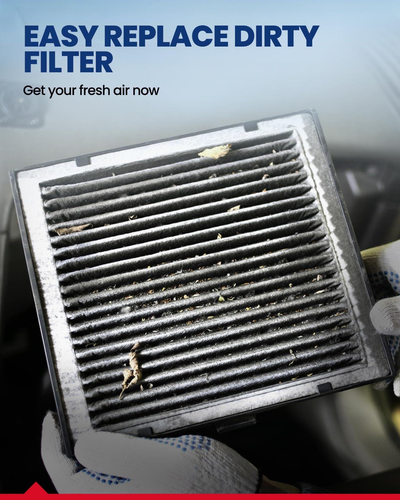 Kax Cabin Air Filter, Cf10745 Replacement For Subaru Forester 2003 2005 2006 2007 2008, W/Activated Carbon Passenger Compartment