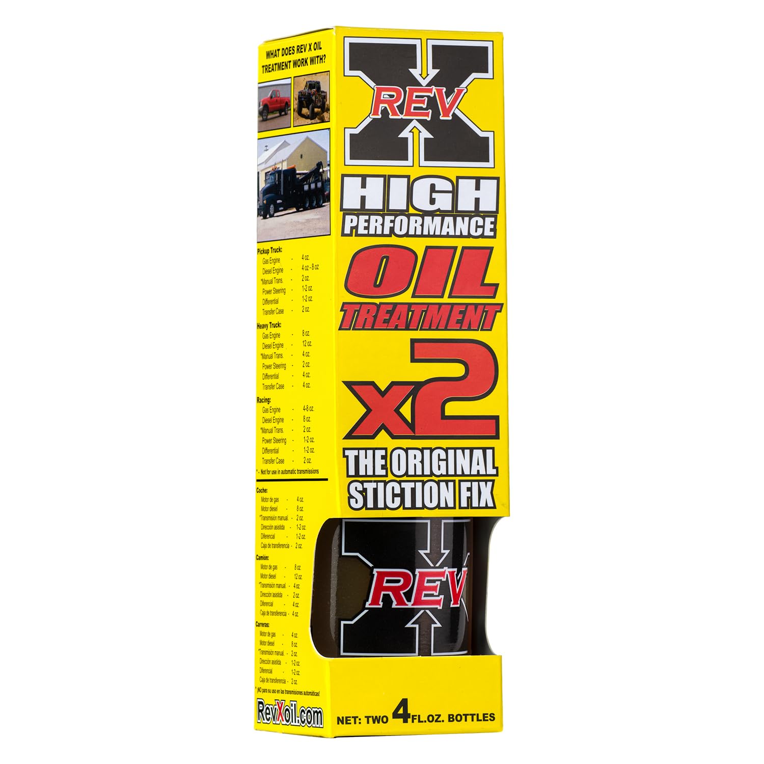 Rev X High Performance Oil Treatment - 4 Fl. Oz. (6 Pack)